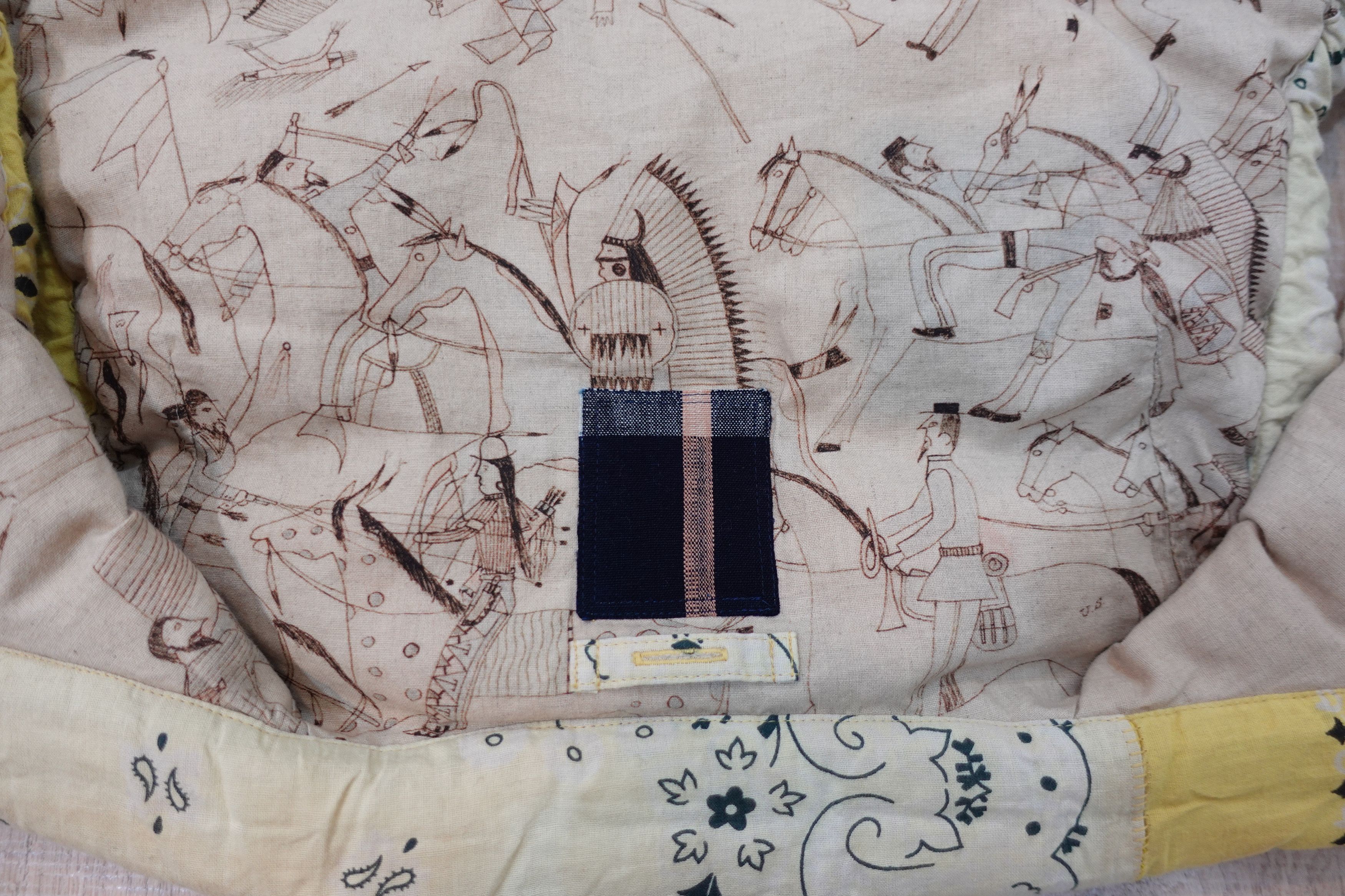 Visvim Visvim Bandana ICT Vest in Yellow Cream Size US M / EU 48-50 / 2 - 7 Thumbnail