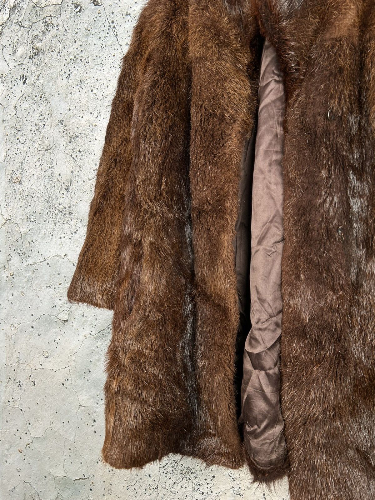 Vintage Vintage Fur Avant Garde Jacket Designer Alternative 90s Size M / US 6-8 / IT 42-44 - 4 Thumbnail