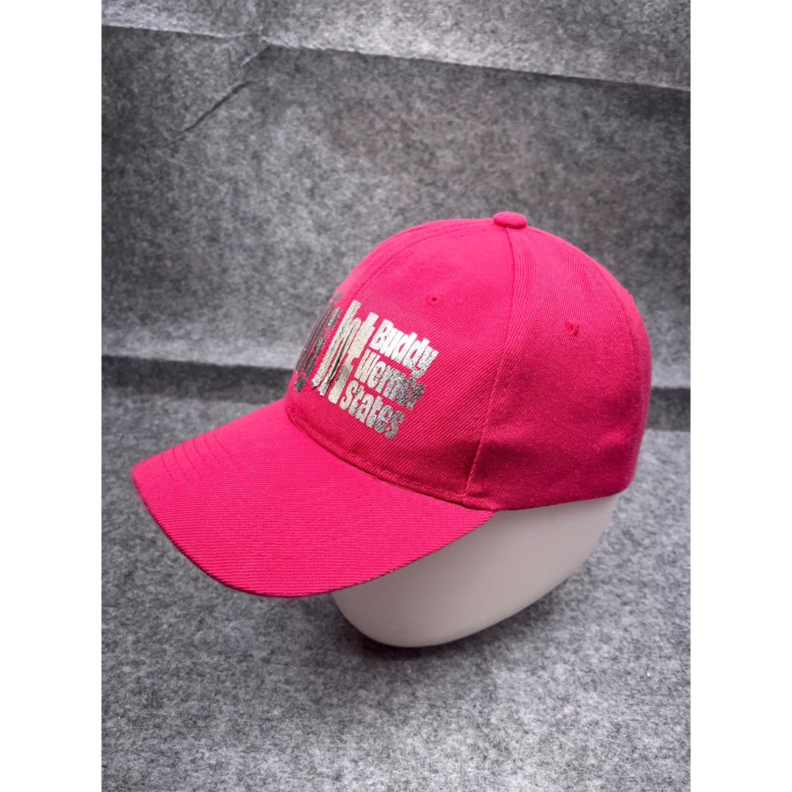 Vintage VINTAGE 2024 Sunlight Buddy Werner States Hat Cap Strap Back Adult OS Pink Acrylic Wool Size ONE SIZE - 4 Thumbnail
