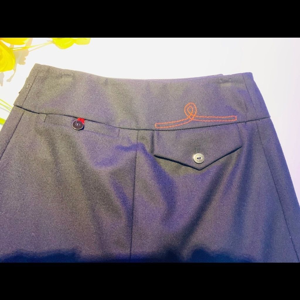 Other JC de Castelbajac Made in Paris black skirt size 40 Size 27" / US 4 / IT 40 - 5 Thumbnail