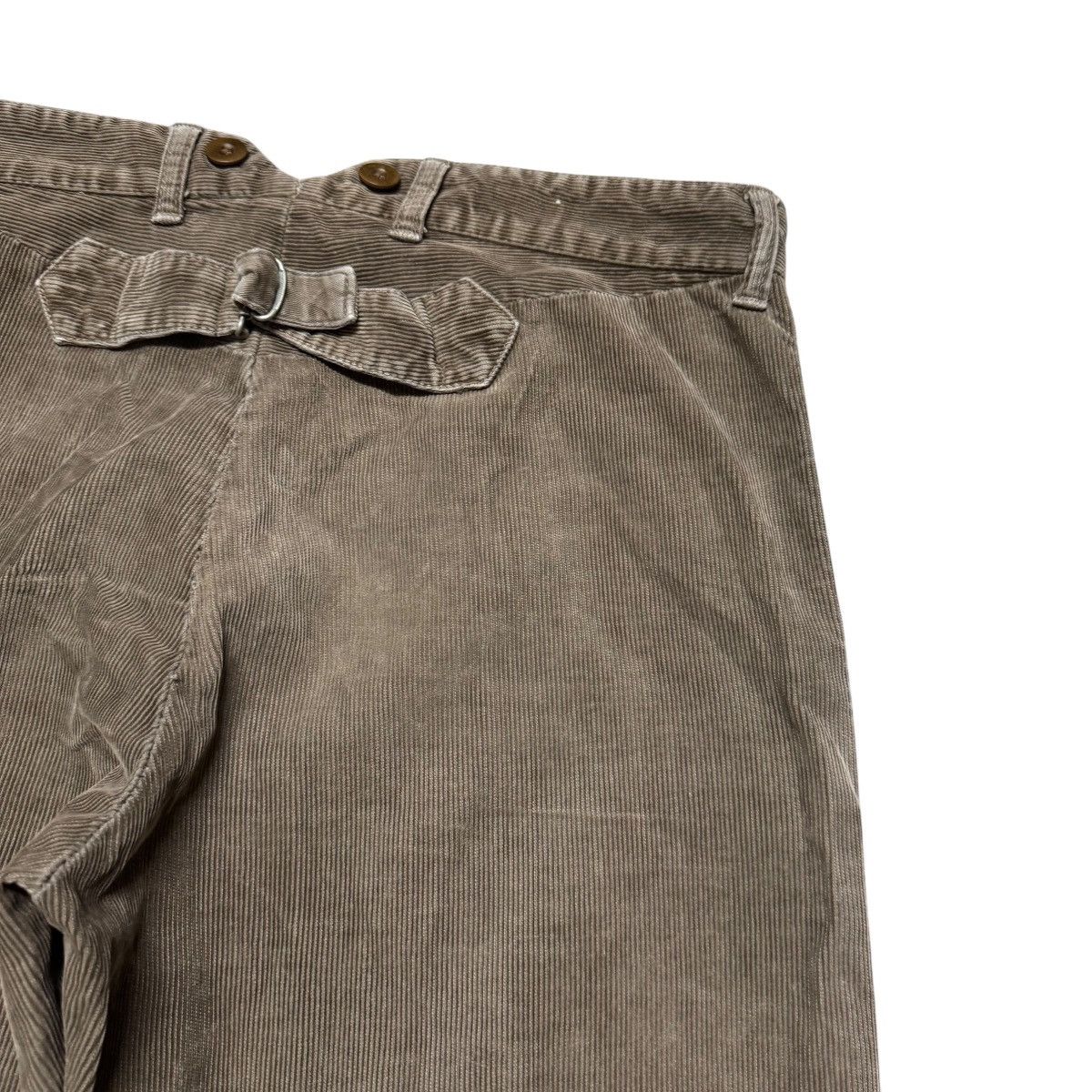 Nigel Cabourn Vintage Nigel Cabourn Brown Corduroy Military Pants Size US 34 / EU 50 - 12 Thumbnail