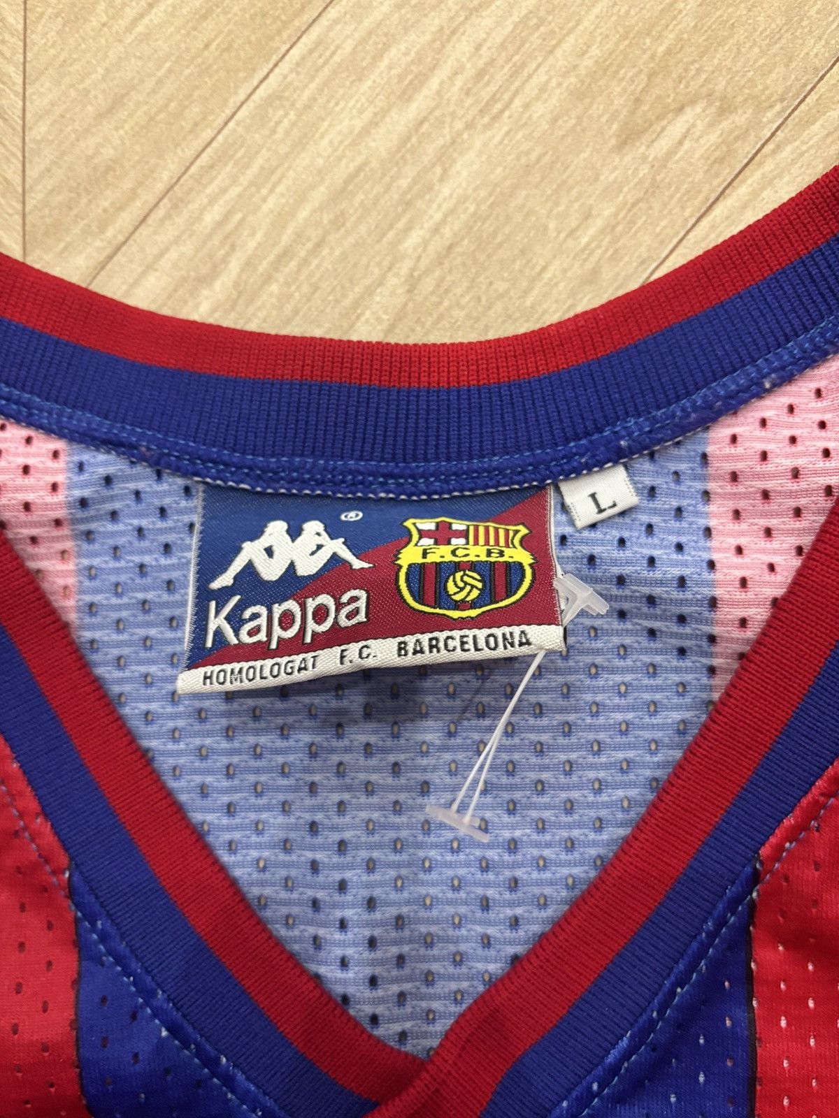 Kappa × Vintage Vintage Kappa Fc Barcelona 1990s Home jersey vest Size US L / EU 52-54 / 3 - 3 Thumbnail