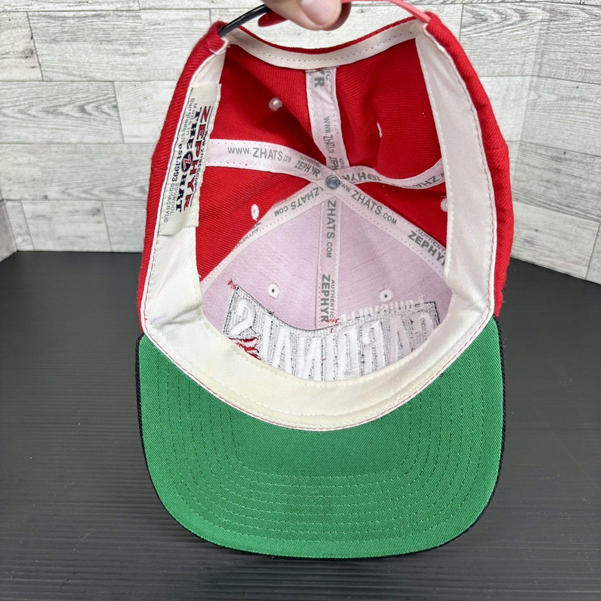 Zephyr Louisville Cardinals Spellout Hat Cap Mens Zephyr Snapback Size ONE SIZE - 9 Thumbnail