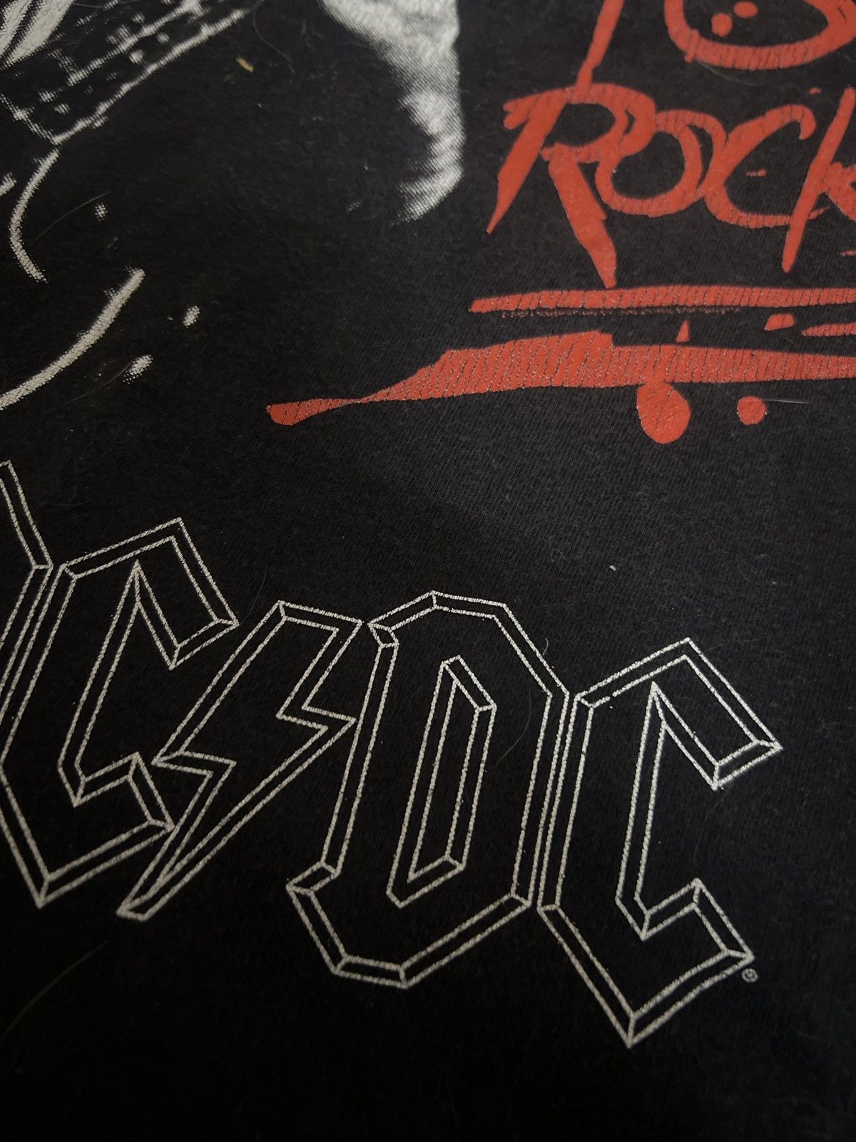Band Tees Vintage ACDC Band Tees Tshirt Rare Design Size US M / EU 48-50 / 2 - 7 Thumbnail