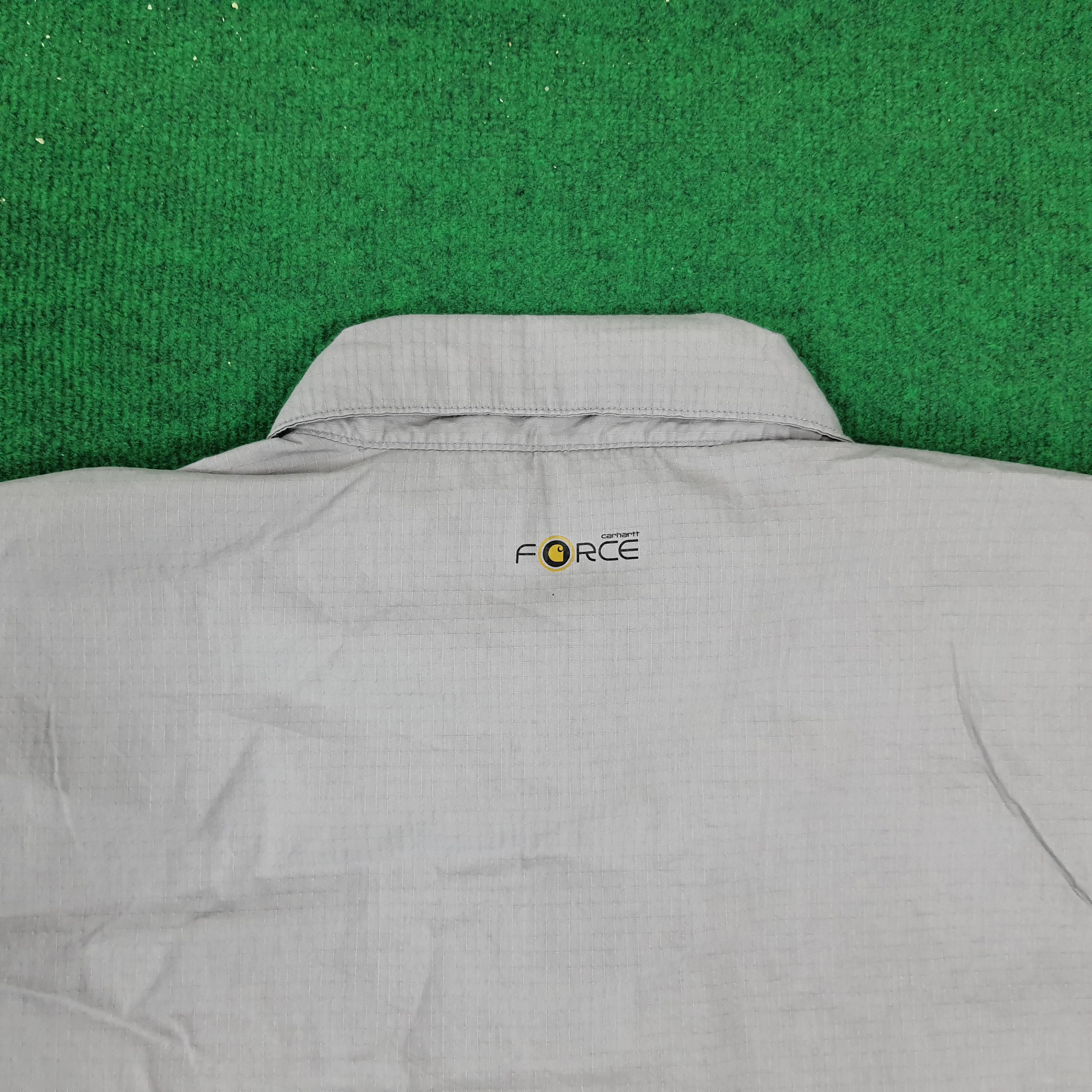 Carhartt × Vintage Vintage Carhartt Force Button Long Sleeve Shirt Size US XXL / EU 58 / 5 - 4 Thumbnail