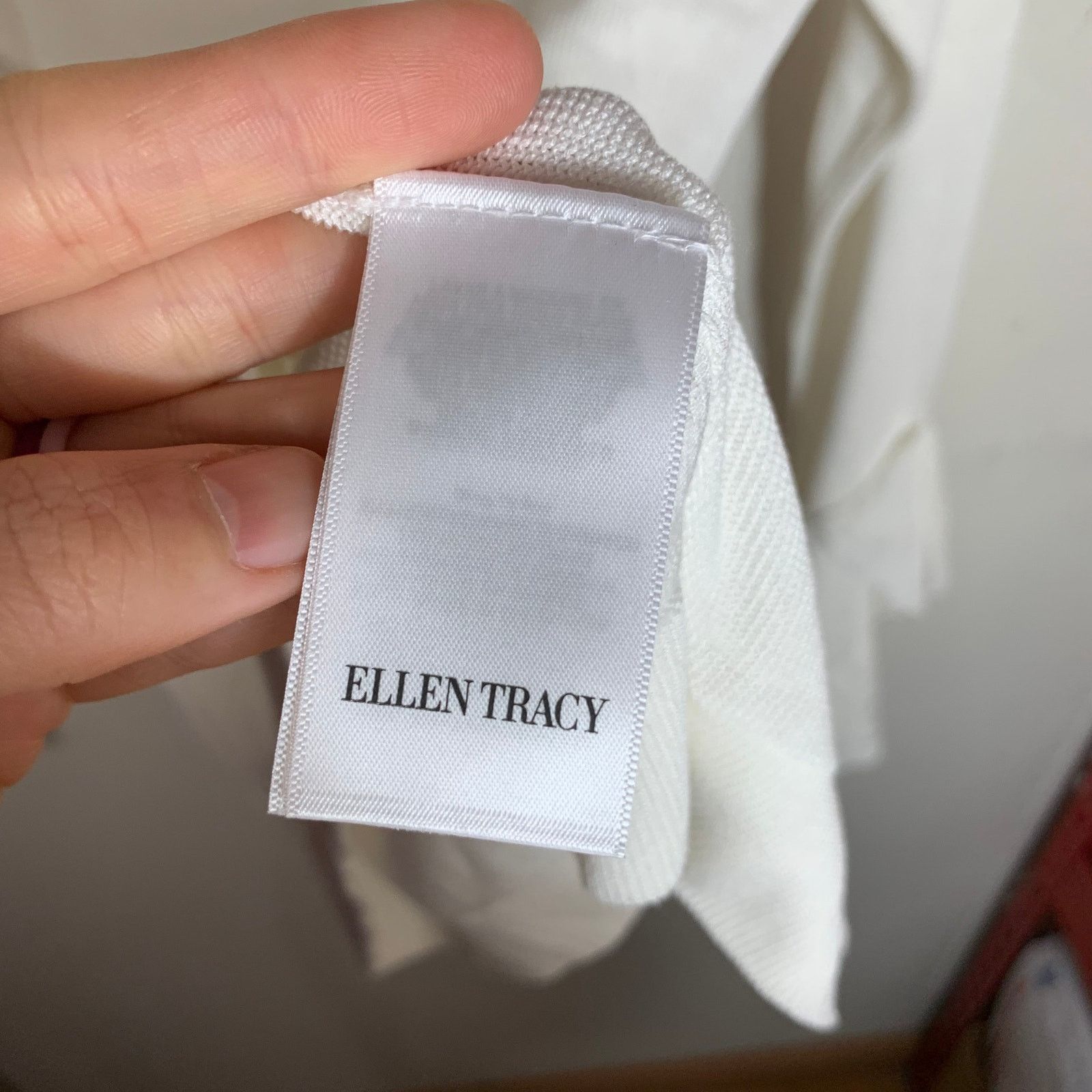 Other Ellen Tracy Women's Long Sleeve White Sweater Size M (NWT) Size M / US 6-8 / IT 42-44 - 9 Thumbnail