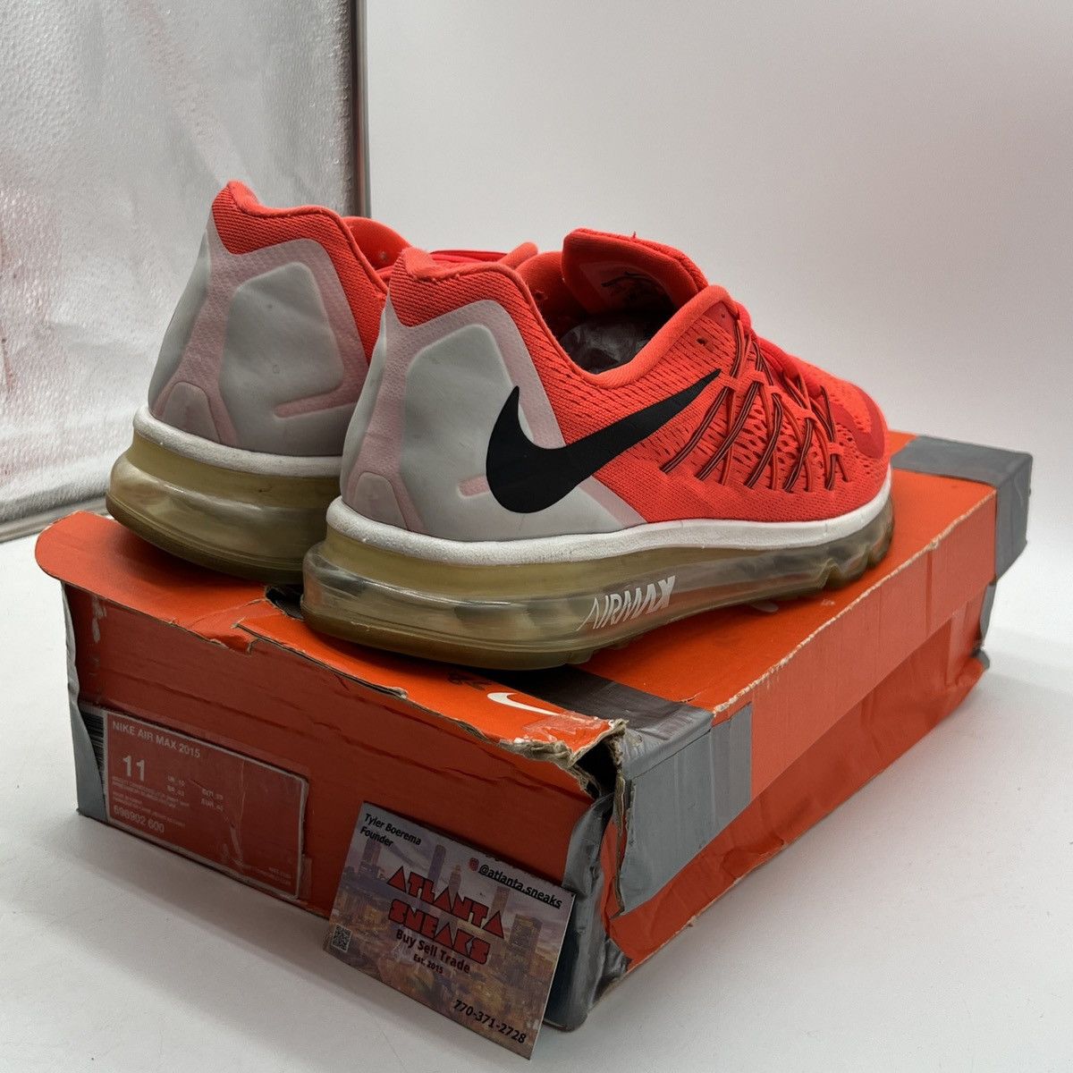 Nike Air max bright crimson Size US 11 / EU 44 - 5 Thumbnail