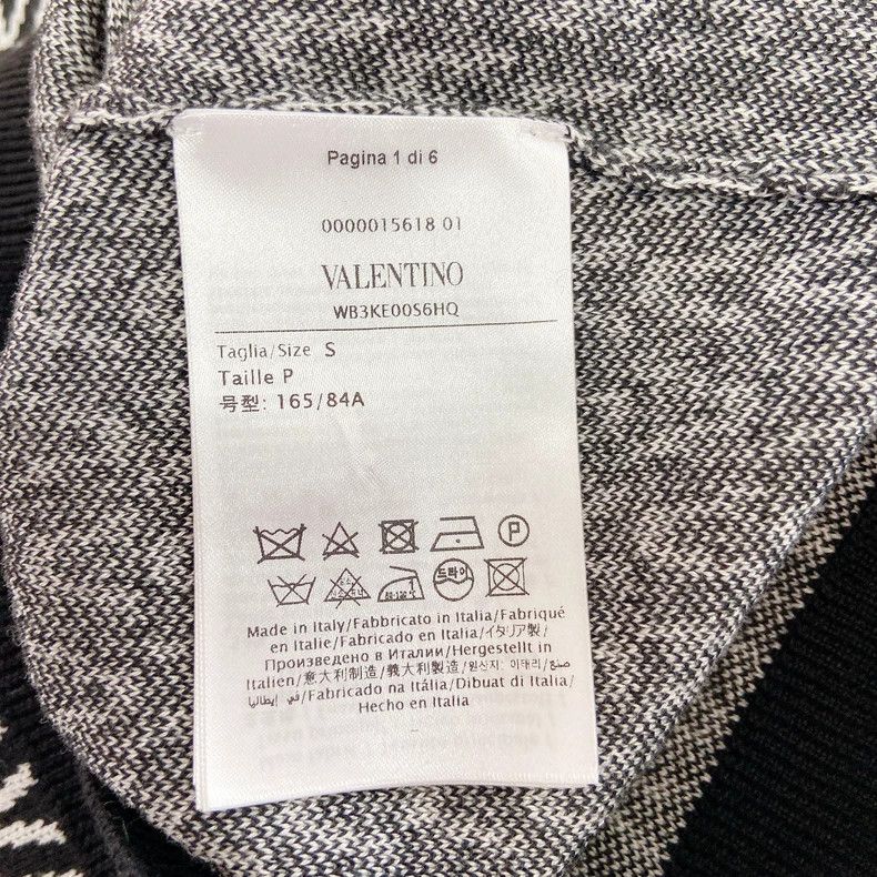 Valentino Valentino Full print of high-neck knitted top Size S / US 4 / IT 40 - 6 Thumbnail