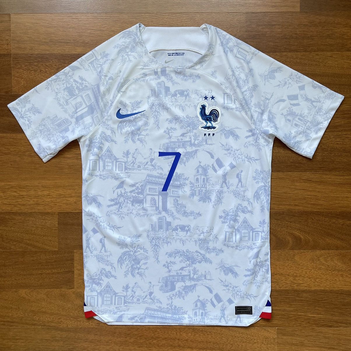 Nike × Soccer Jersey × Vintage FRANCE NIKE 2022 WORLD CUP