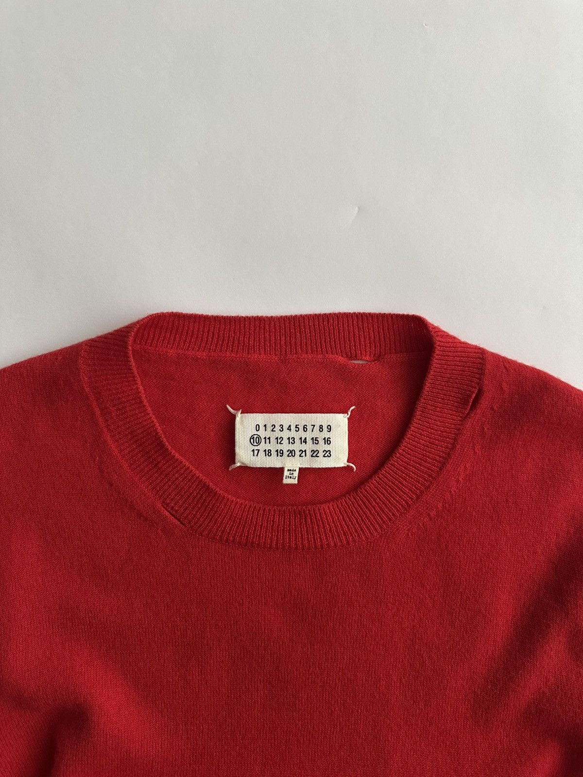 Maison Margiela Maison Margiela Distressed Wool Sweater Size US M / EU 48-50 / 2 - 6 Thumbnail