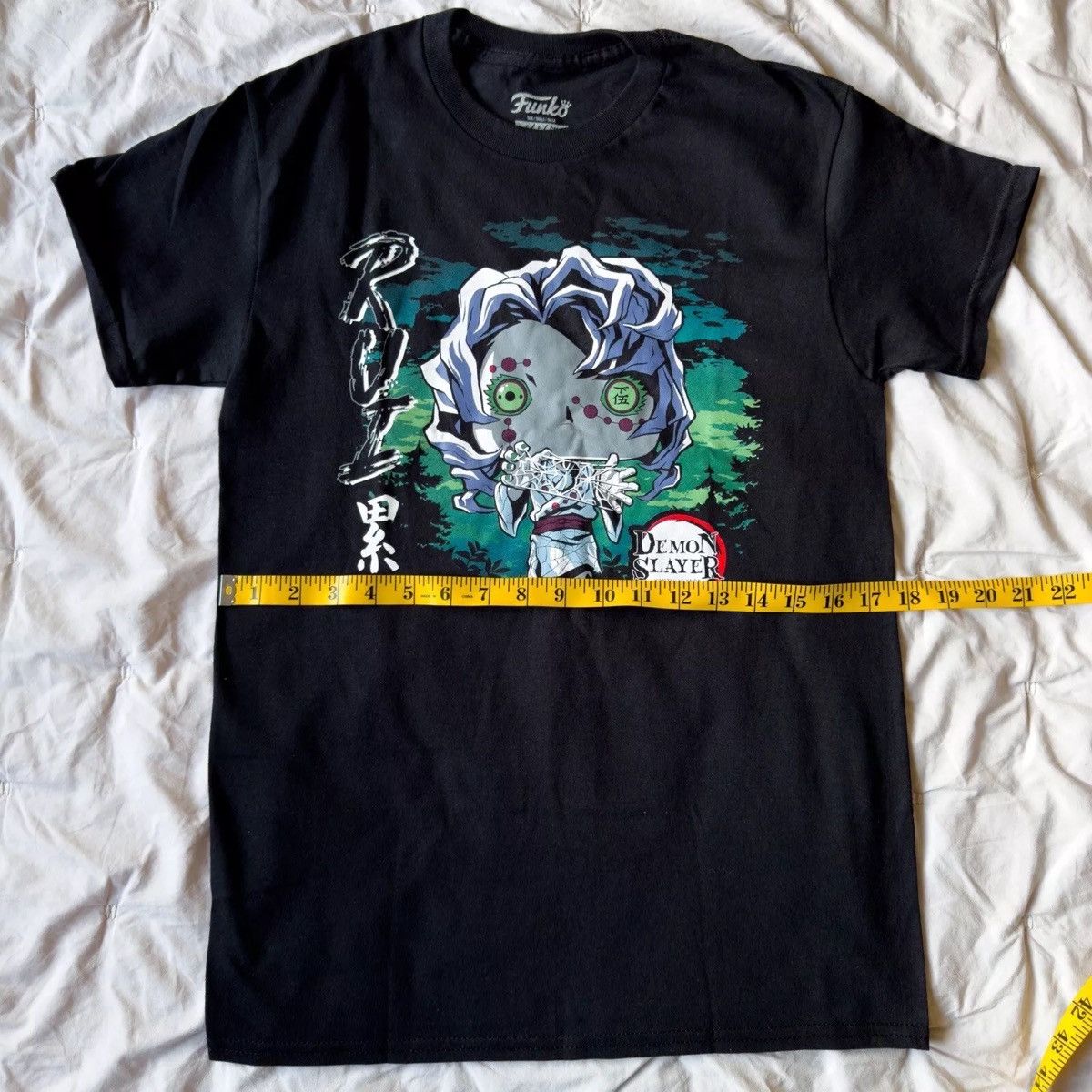 Other New Funko Pop! Tees Demon Slayer Rui T-Shirt Small GameStop Size US S / EU 44-46 / 1 - 6 Thumbnail