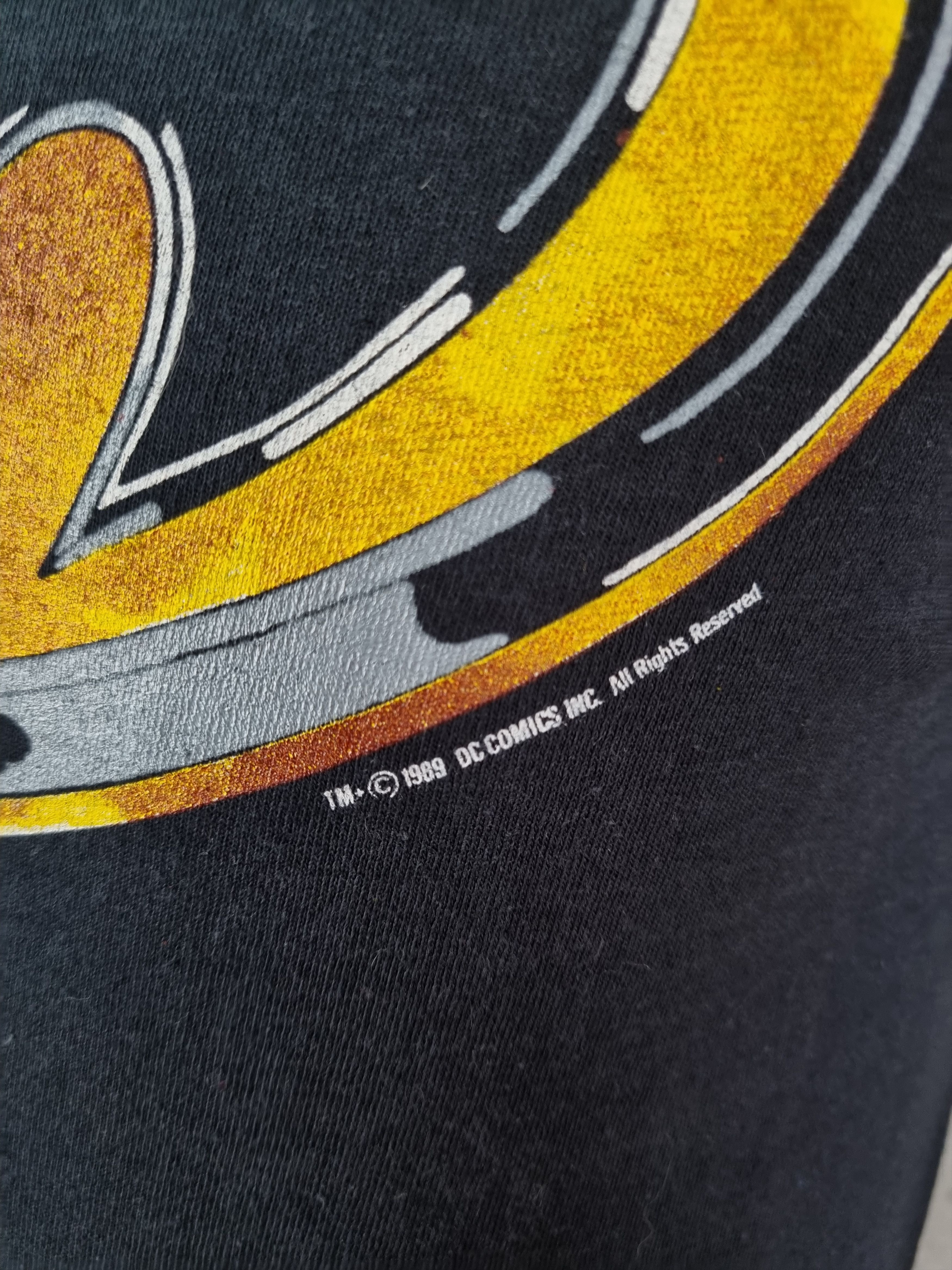 DC Comics × Vintage Deadstock '89 Rare Vintage Batman Logo Single stitch tee Size US M / EU 48-50 / 2 - 6 Thumbnail