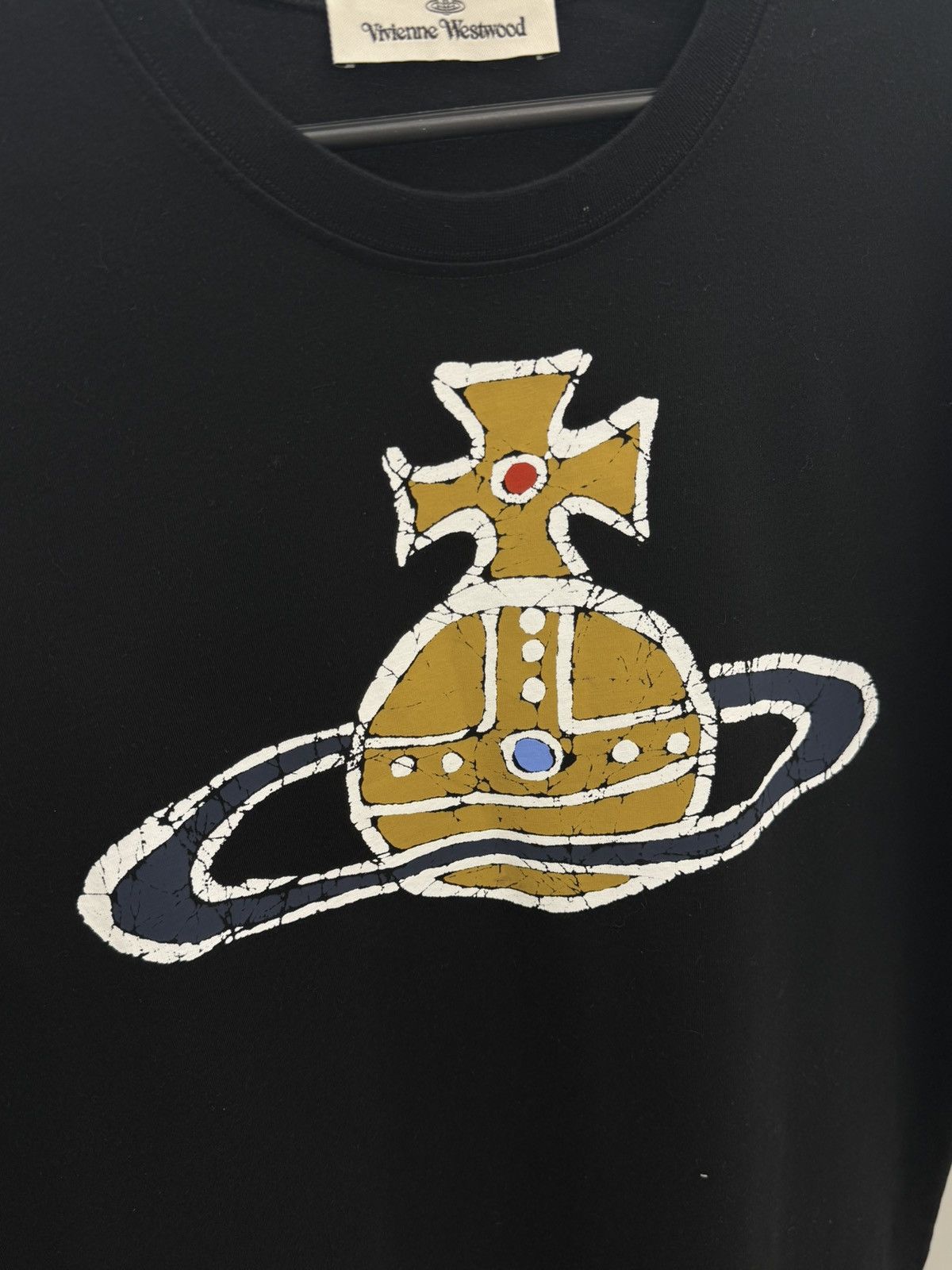 Vivienne Westwood Vivienne Westwood Ord Logo Printed Cotton T-shirt Tee Size US S / EU 44-46 / 1 - 2 Thumbnail