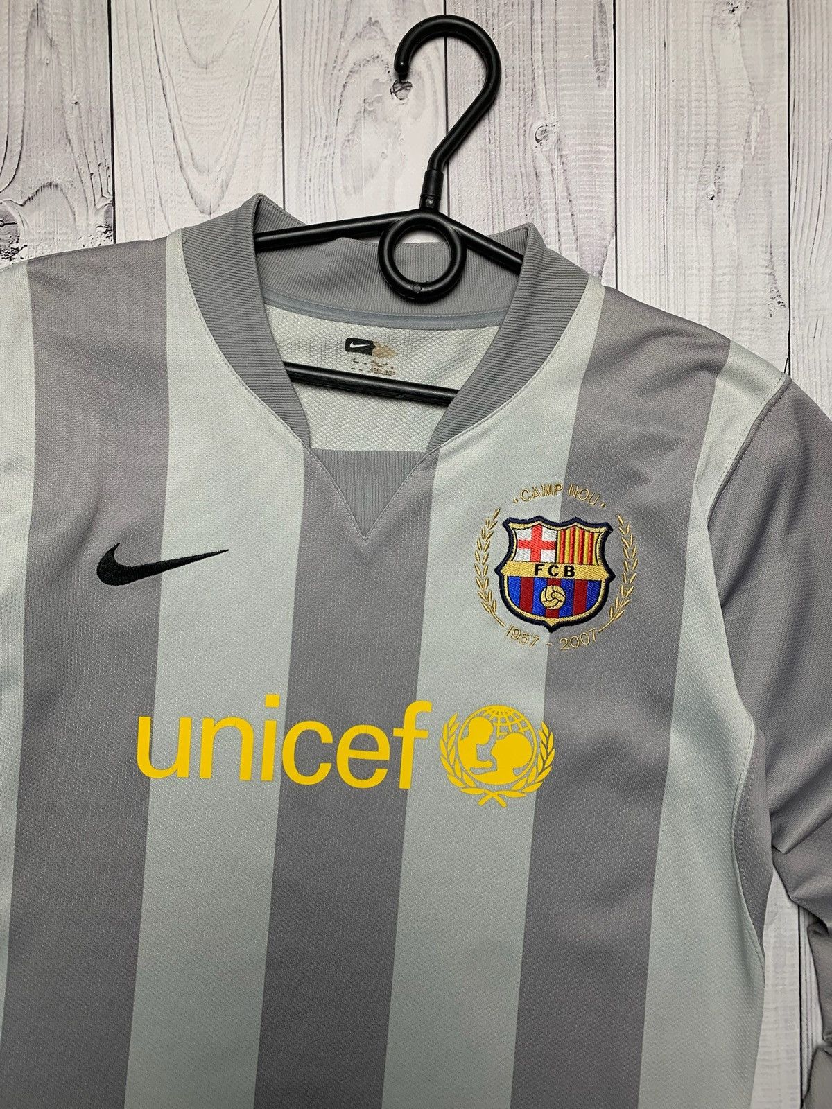 Vintage Vintage Nike Barcelona soccer jersey shirt long sleeve Xs Size US XS / EU 42 / 0 - 2 Thumbnail