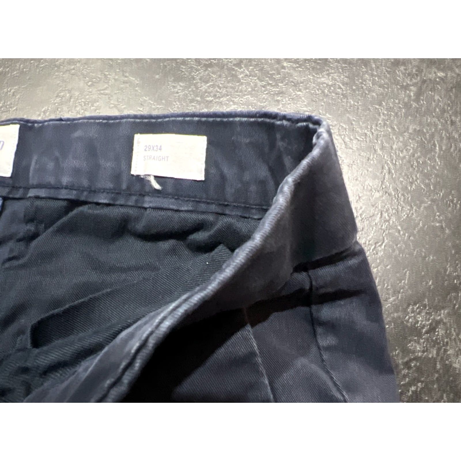 Gap Gap Chinos Pants Men's 29 x 34 Slim Fit Tapered Blue Canvas Casual Workwear Size US 29 - 5 Thumbnail