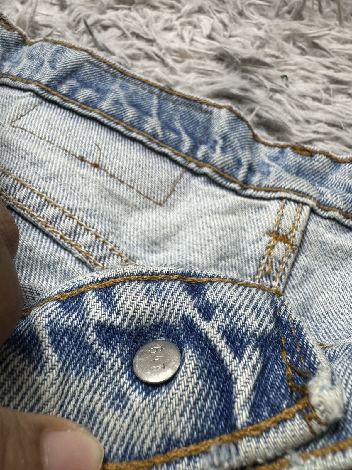 Levi's Levis Orange Tag Shorts Size US 38 / EU 54 - 3 Thumbnail