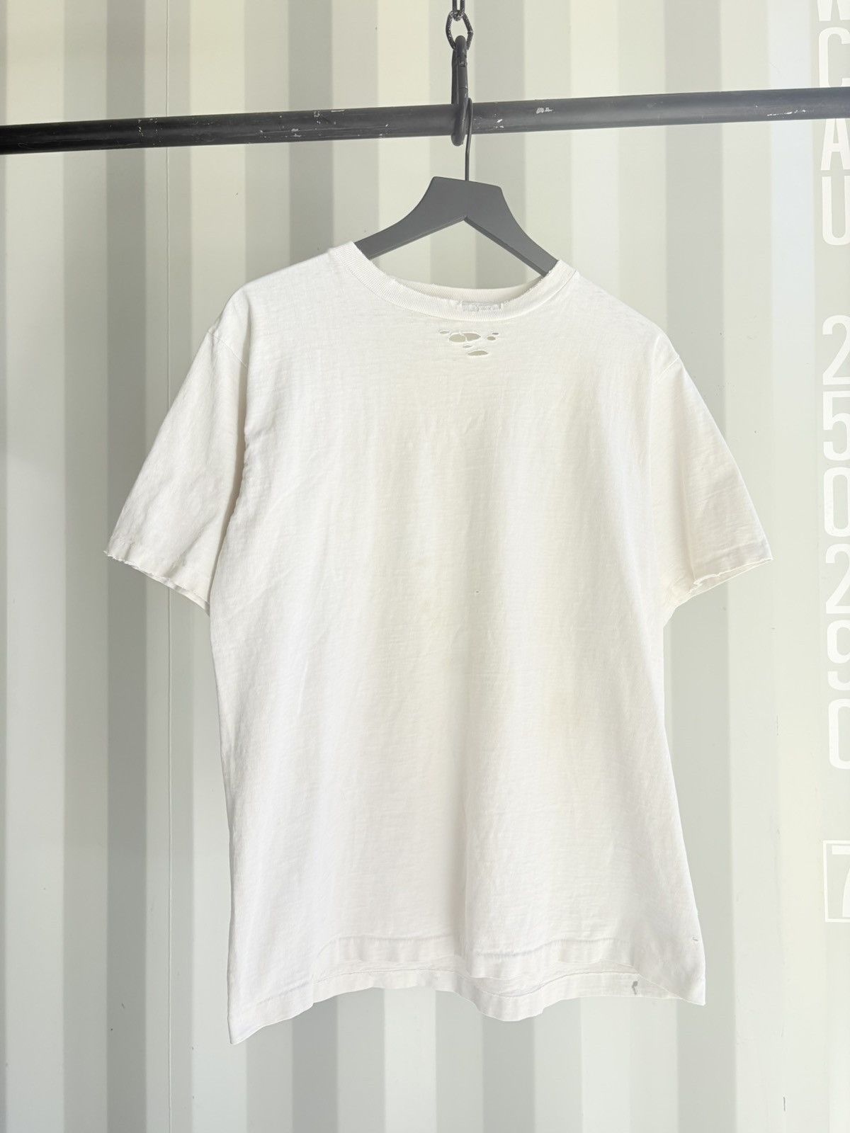 Thrashed Distressed Faded Shirt Grunge Paper thin