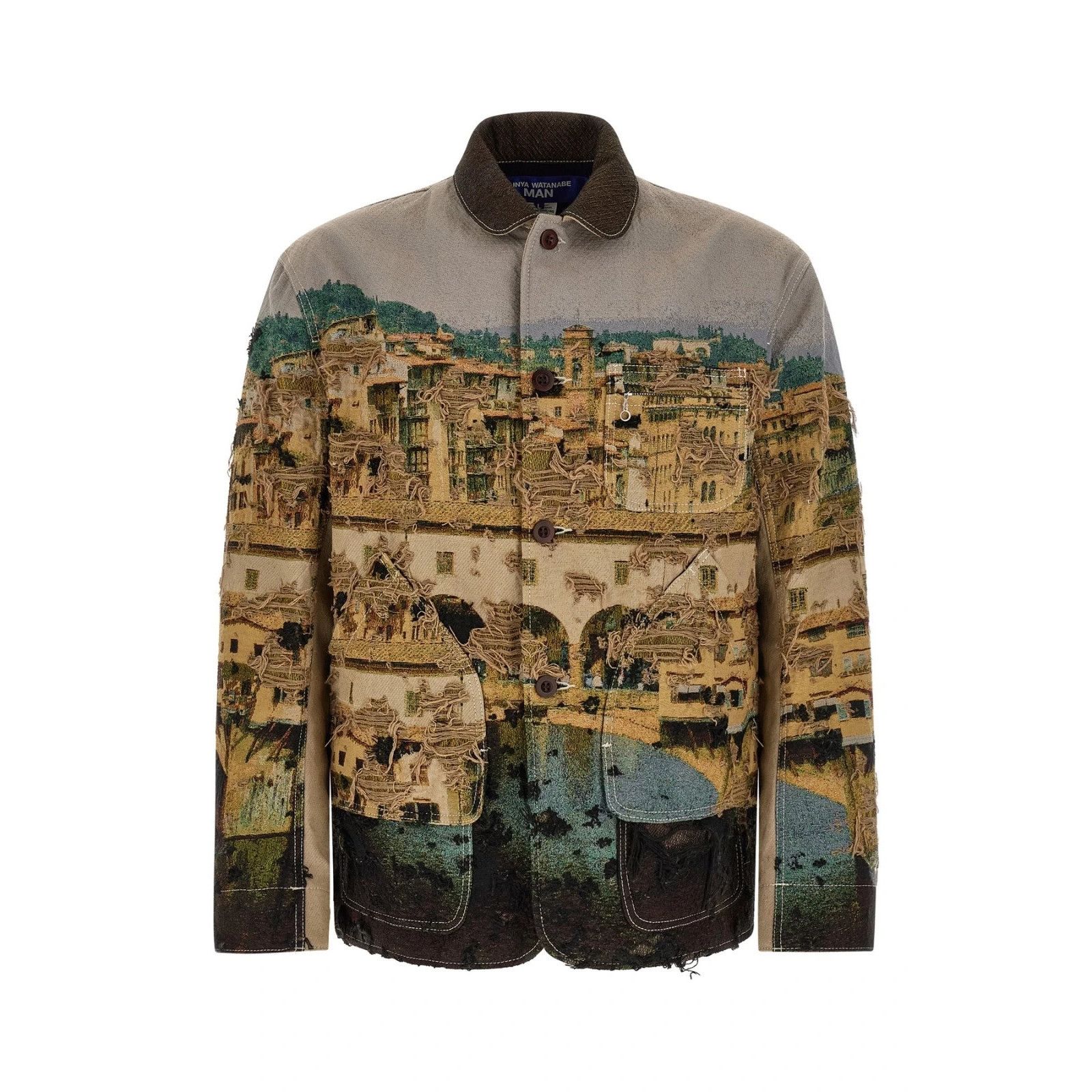Junya Watanabe JUNYA WATANABE Jacquard square jacket New & Authentic (Men's Size US M / EU 48-50 / 2 - 1 Thumbnail