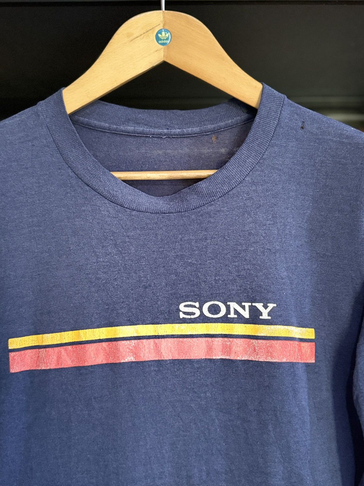 Other Thrashed Vintage 80s Sony The Ond And Only LS Tee Size US M / EU 48-50 / 2 - 2 Thumbnail