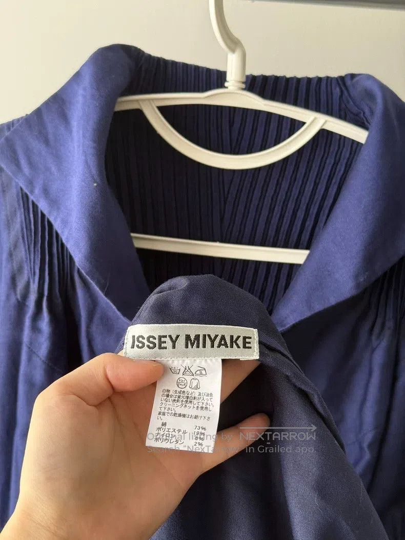 Issey Miyake Issey Miyake Three-dimensional Tailored Ruffled Short Slee Size M / US 6-8 / IT 42-44 - 6 Thumbnail