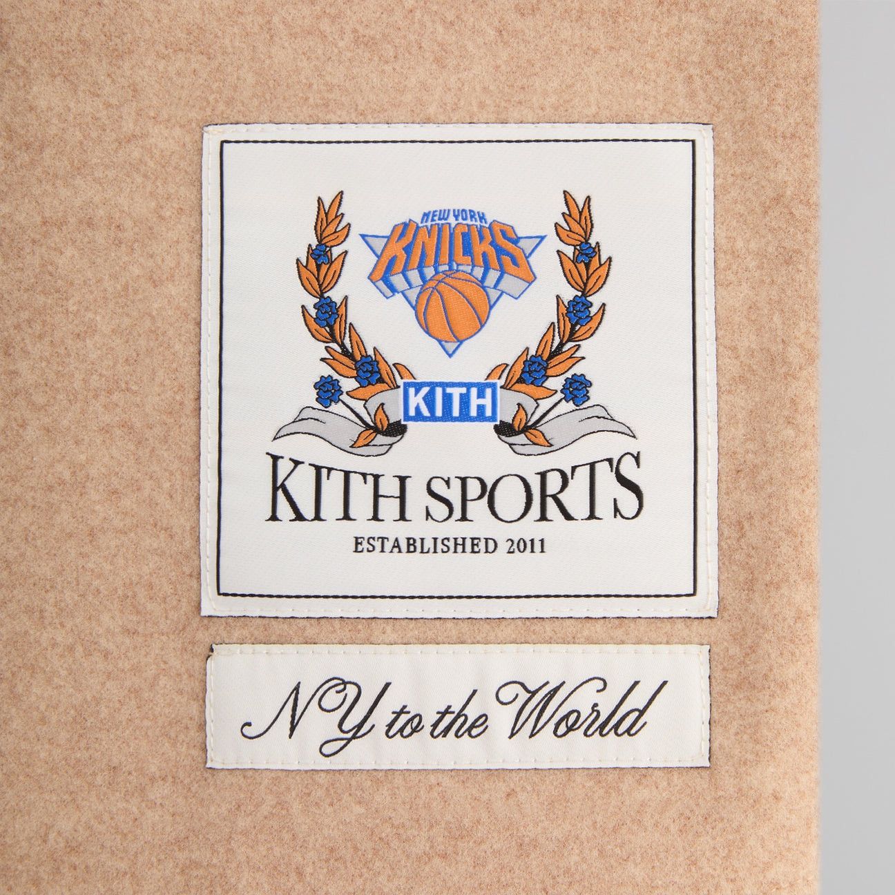 Kith Kith for the New York Knicks Felted Jersey Apollo Shirt XL Size US XL / EU 56 / 4 - 4 Thumbnail
