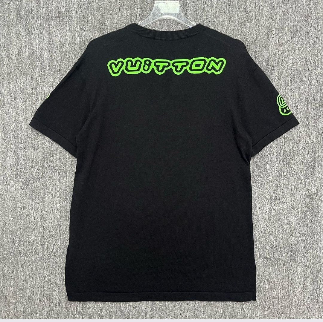 Louis Vuitton Louis Vuitton Logo Print Cotton T-Shirt Size US S / EU 44-46 / 1 - 3 Thumbnail