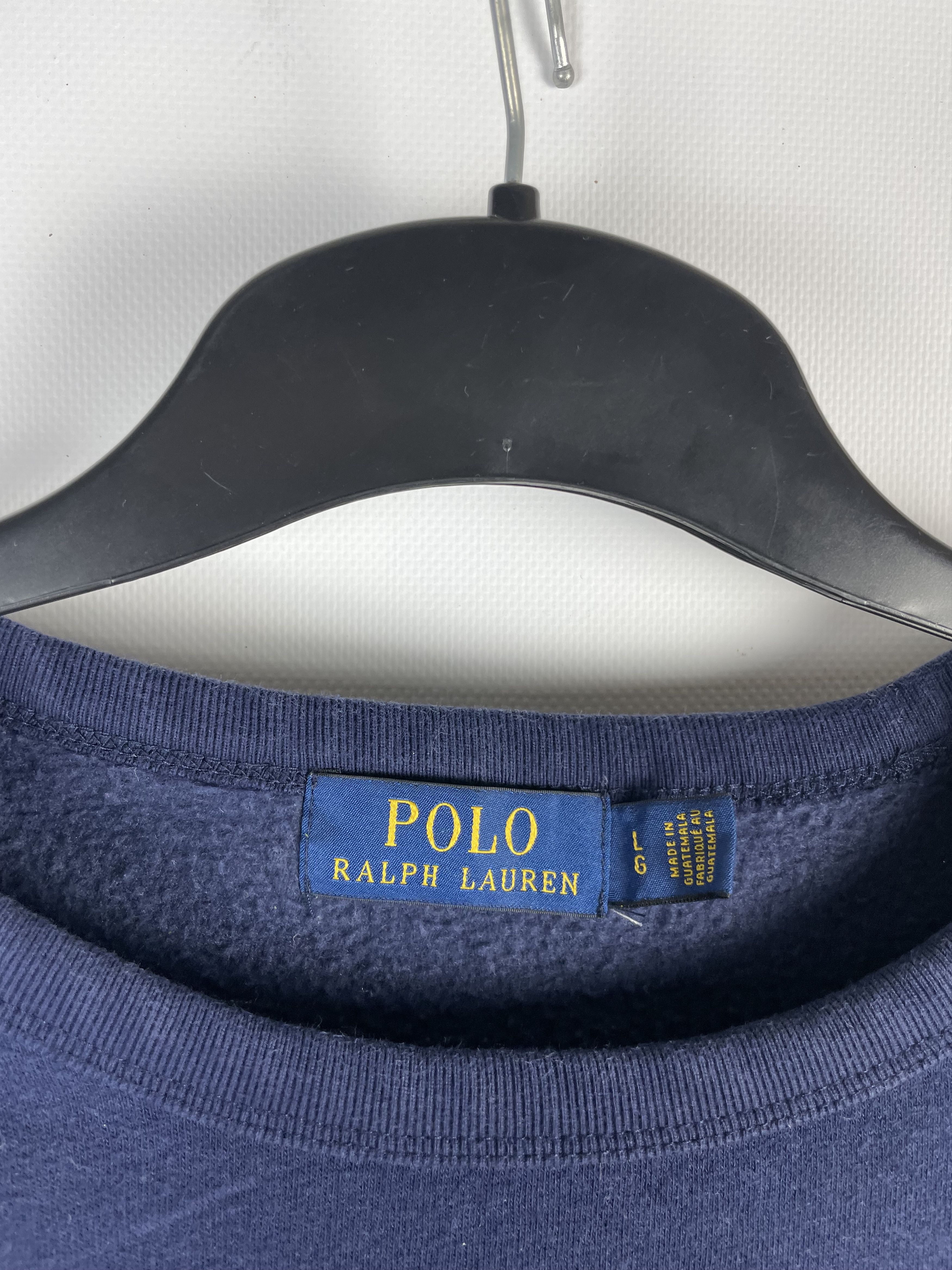 Polo Ralph Lauren × Vintage Vintage Polo Ralph Lauren Sweat Sweatshirts Size L / US 10 / IT 46 - 4 Thumbnail