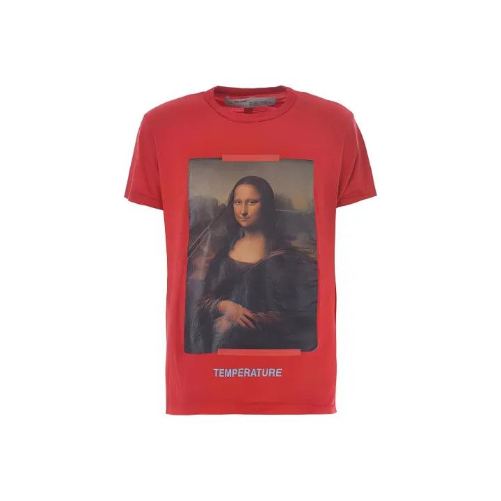 Off-White Off-White Mona Lisa Short Sleeve T-Shirt 0079 Size US XXS / EU 40 - 1 Thumbnail