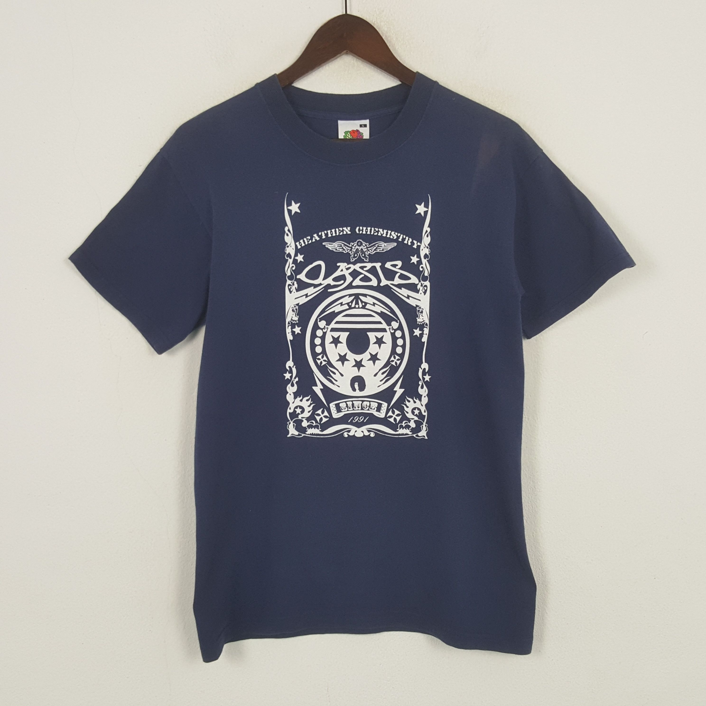 Band Tees Vintage Oasis Heathen Chemistry American Rock Band Tshirt Size US S / EU 44-46 / 1 - 1 Thumbnail