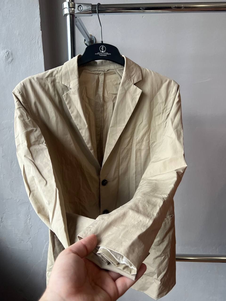 Acne Studios SS17 ACNE STUDIOS CLASSIC BUTTON SOLID MENS BLAZER JACKET 50 Size 50S - 7 Thumbnail