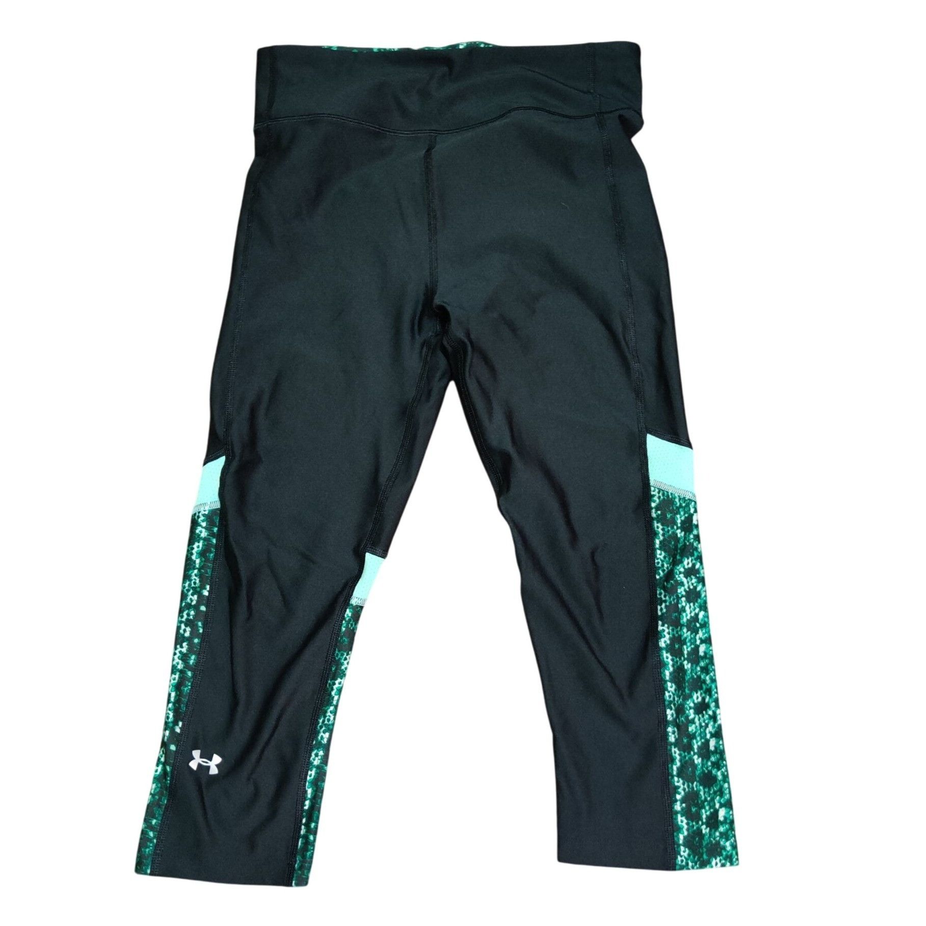Under Armour Under Armour M Compression Capri Leggings Black Aqua Snake P Size 27" / US 4 / IT 40 - 1 Thumbnail
