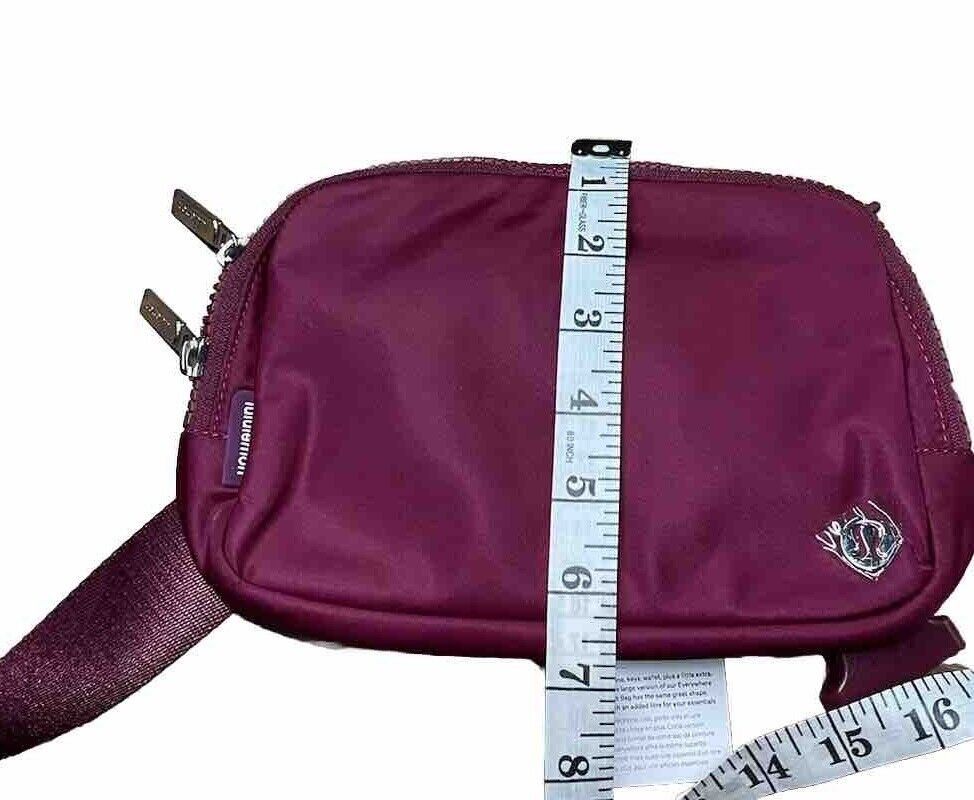 Lululemon Lululemon Everywhere Belt Bag Dark Maroon Red LU9B11S Size ONE SIZE - 10 Thumbnail