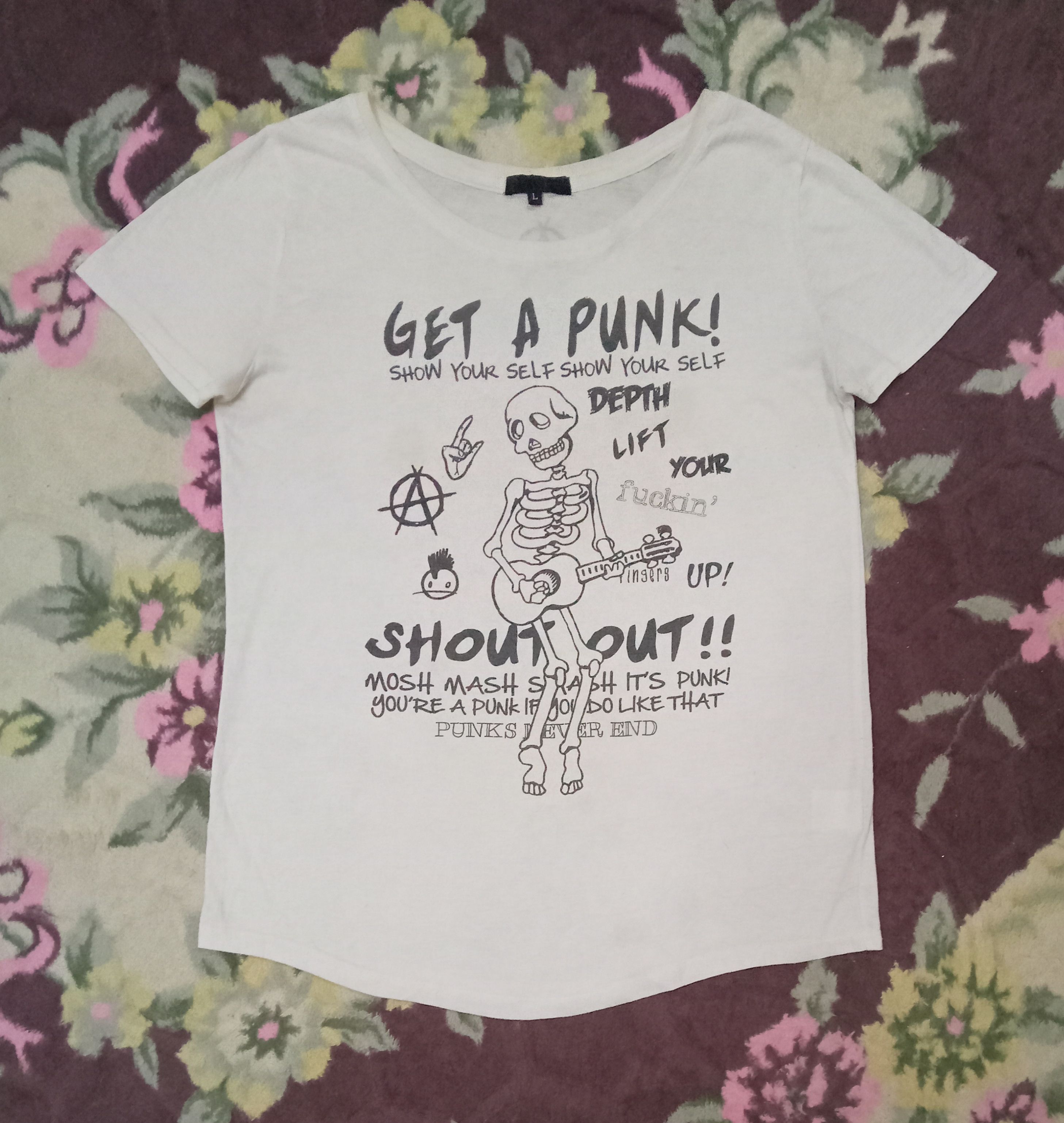 Other Punk T Shirt Size L / US 10 / IT 46 - 1 Thumbnail