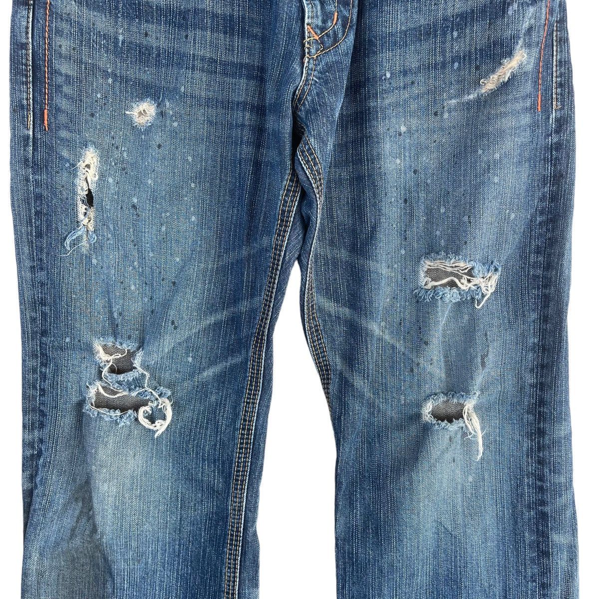 Edwin Edwin X-Vs Ripped Denim Jeans Size US 32 / EU 48 - 5 Thumbnail
