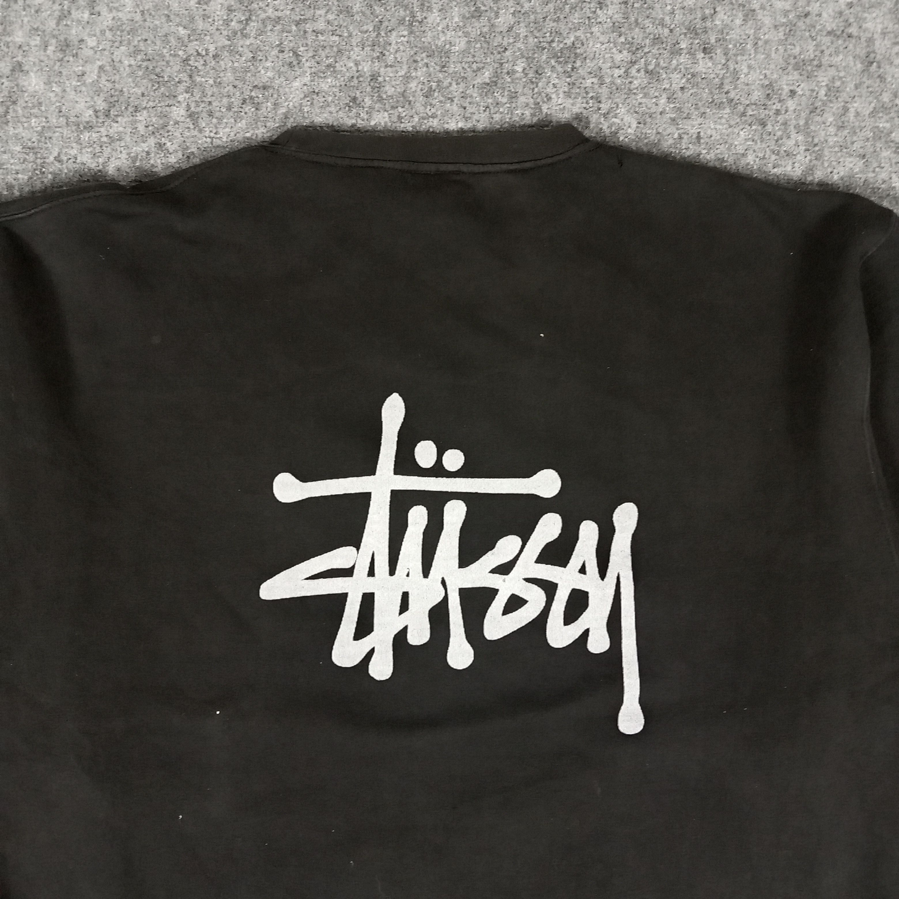 Stussy × Vintage Stussy Streetwear Style Big Logo Sweatshirt Size US XXL / EU 58 / 5 - 3 Thumbnail
