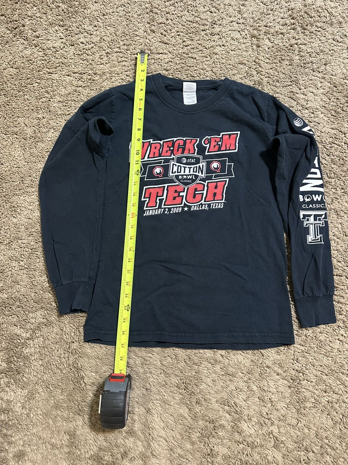 NFL Vintage NCAA Texas Tech Red Raiders shirt 2009 size small Size US S / EU 44-46 / 1 - 9 Thumbnail