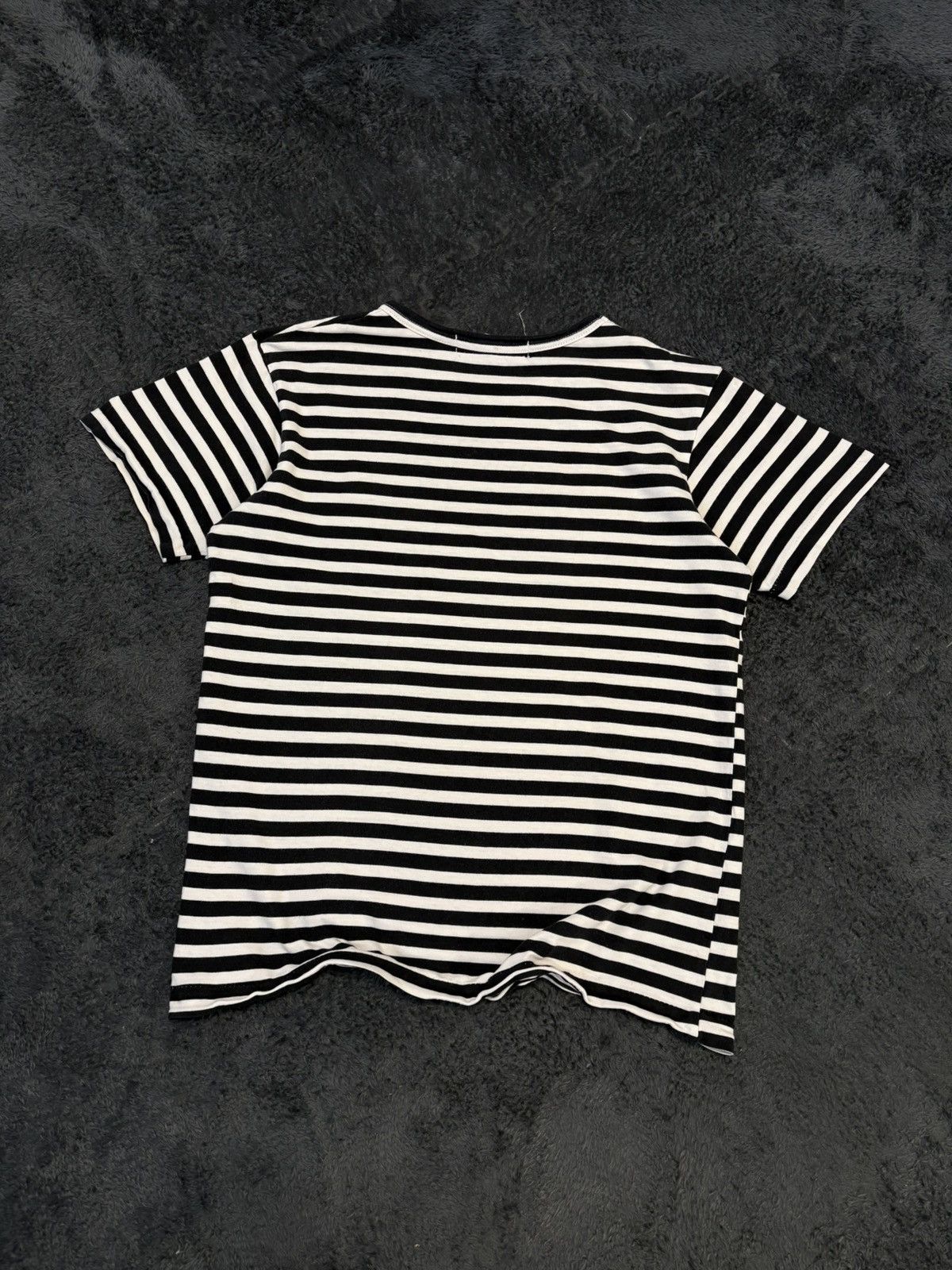 Comme des Garcons PLAY Comme Des Garcons PLAY Striped Tee Size US M / EU 48-50 / 2 - 7 Thumbnail