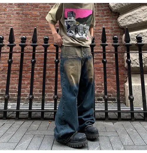 VIBE Wide Leg Jean Pant Size US 31 - 1 Thumbnail