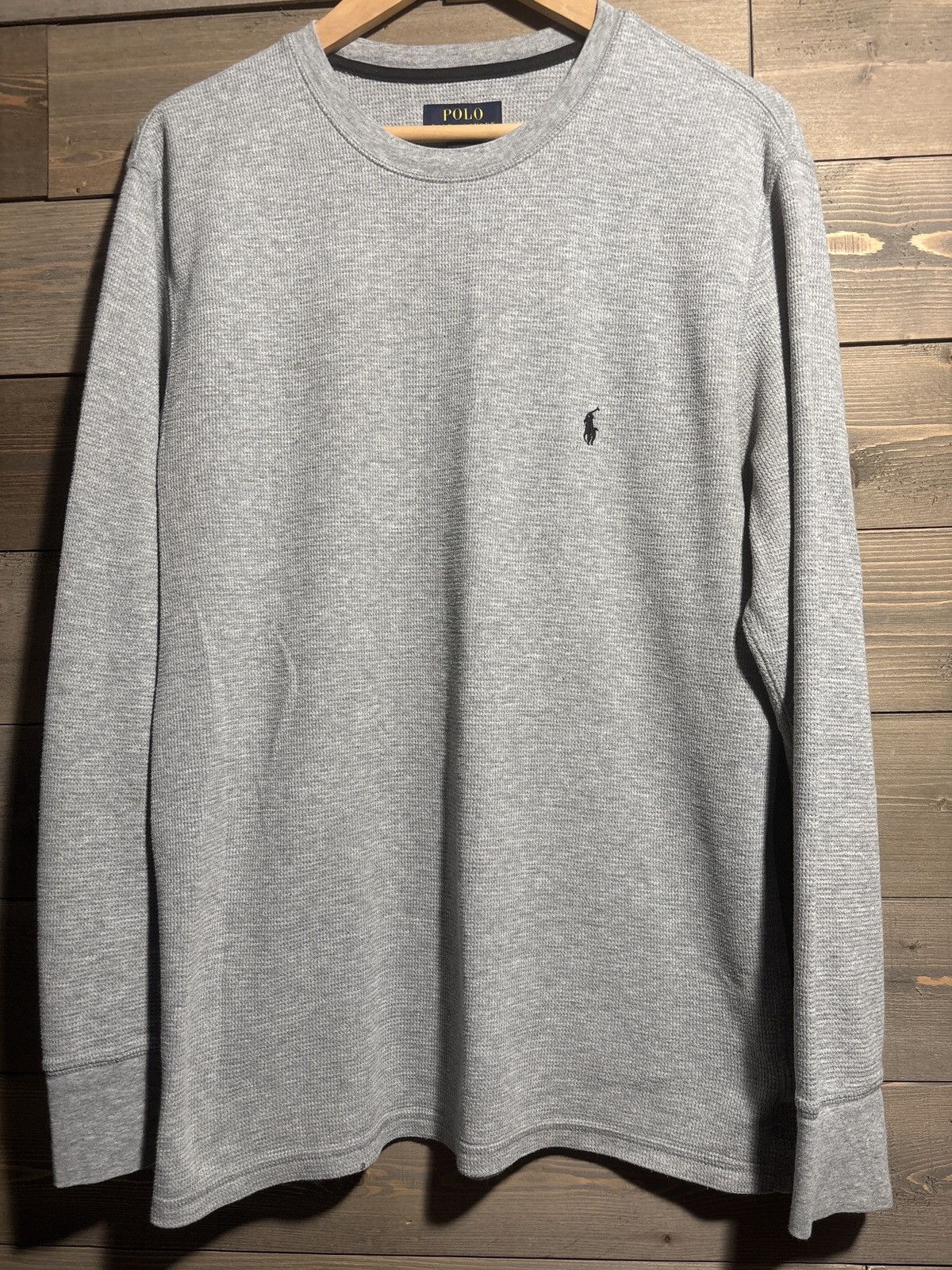 Polo Ralph Lauren Polo Ralph Lauren men’s large thermal waffle knit shirt. Size US L / EU 52-54 / 3 - 1 Thumbnail