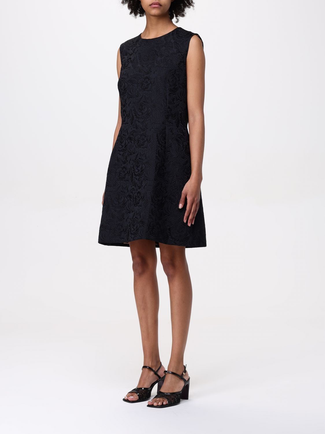 Dolce & Gabbana o1y0825 Sleeveless Midi Dress in Black Size S / US 4 / IT 40 - 3 Thumbnail