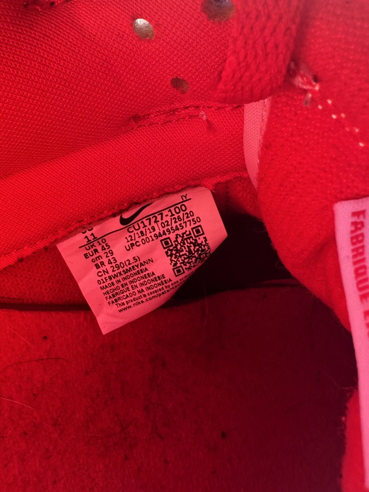 Nike Dunk Low Retro SP 'St. John's' 2020 Size US 11 / EU 44 - 8 Thumbnail