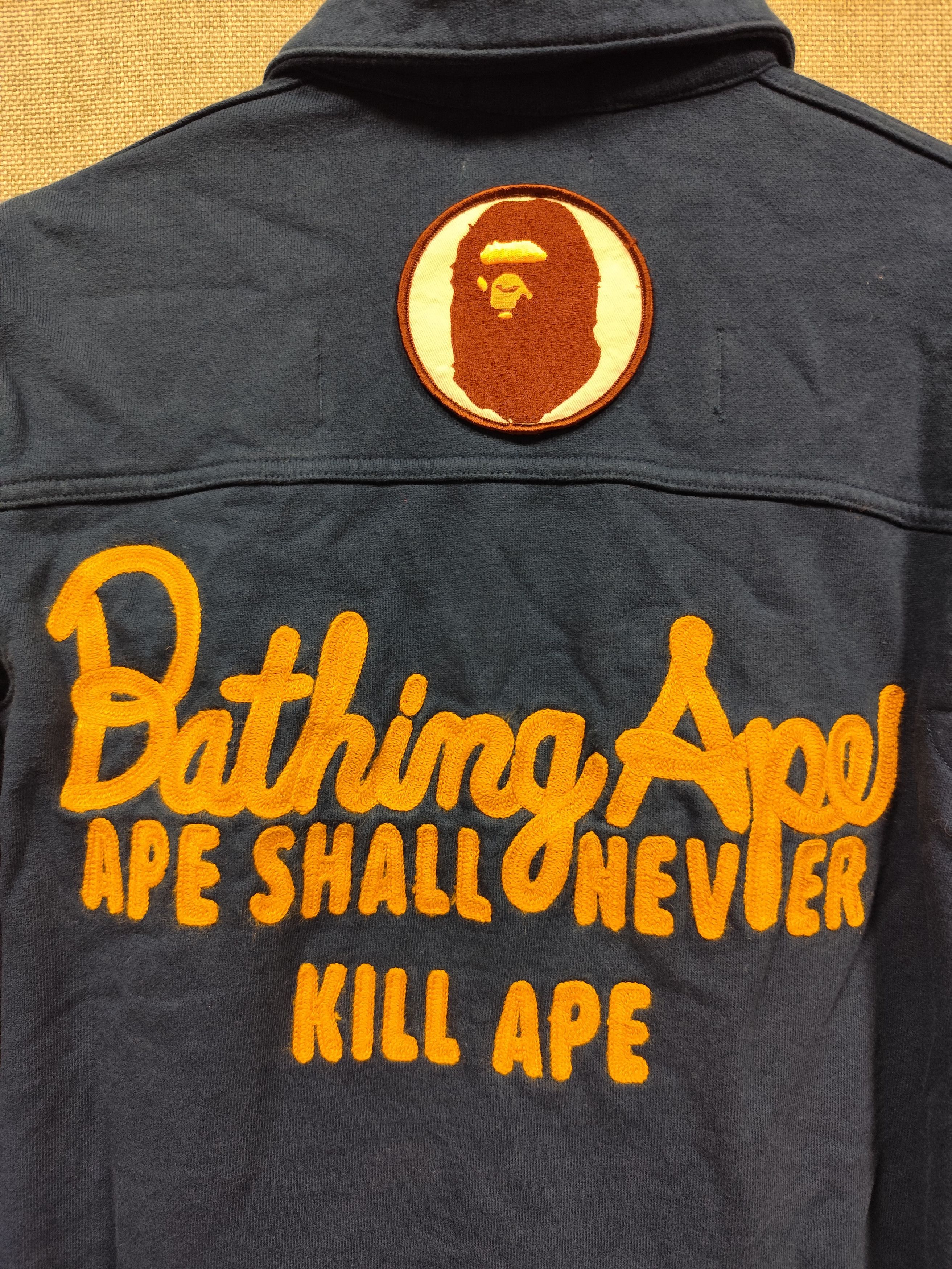 Bape A Bathing Ape Shall Never Kill Ape Sweat Jacket Size US M / EU 48-50 / 2 - 3 Thumbnail