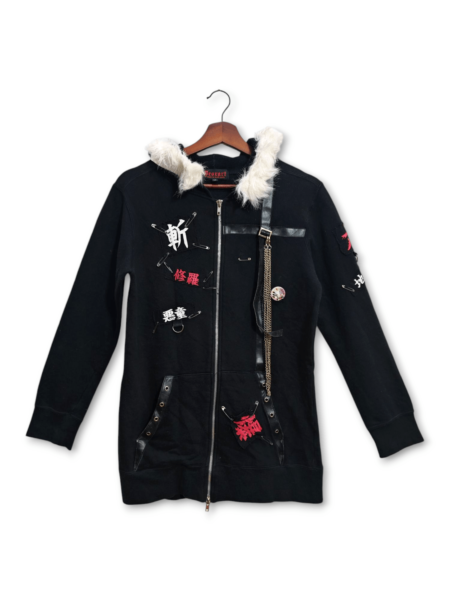 If Six Was Nine × Japanese Brand Deorart Made in Devil Castle Gothic Punk Japan Hoodie Size M / US 6-8 / IT 42-44 - 1 Thumbnail