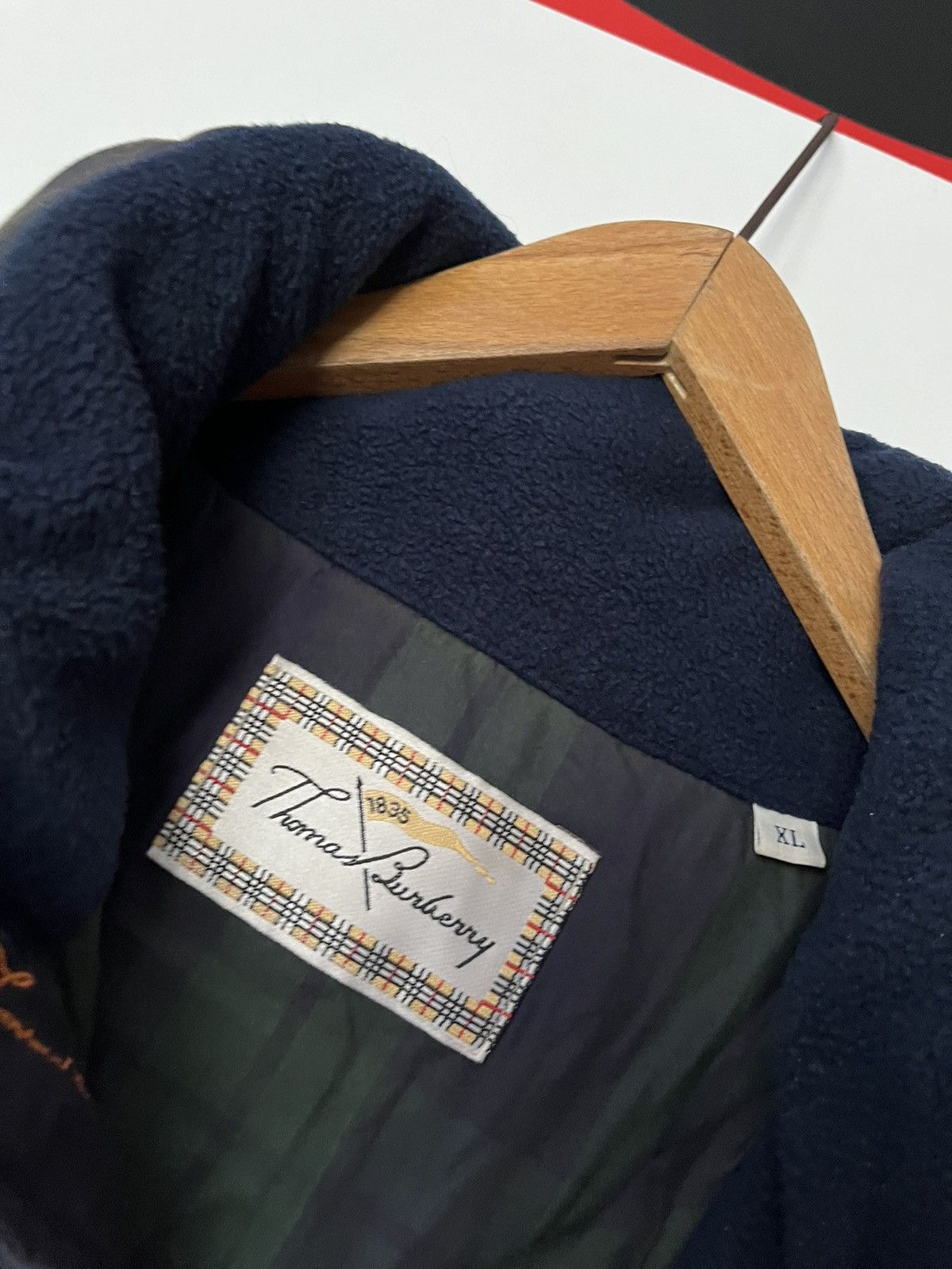 Burberry × Designer × Vintage Vintage 90’s Thomas Burberry Puffer Jacket Luxury Designer Size US XL / EU 56 / 4 - 5 Thumbnail