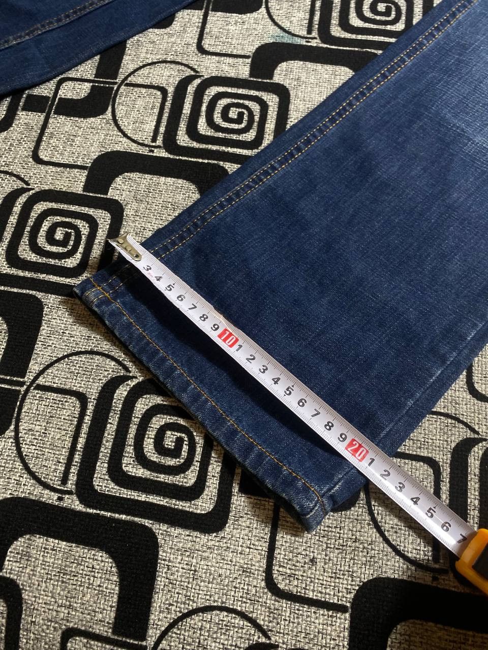 Other Crazy Crash Dirty Baggy Faded Jean Japan Avant Garde Style Size US 30 / EU 46 - 19 Thumbnail