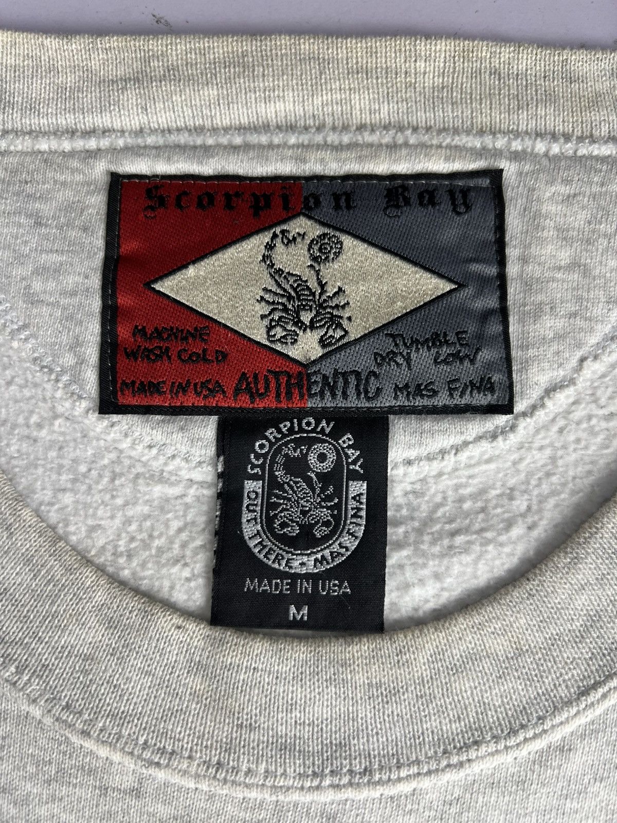 Billabong Vintage Distressed Scorpion Bay 90s Sweatshirt Size US L / EU 52-54 / 3 - 12 Thumbnail