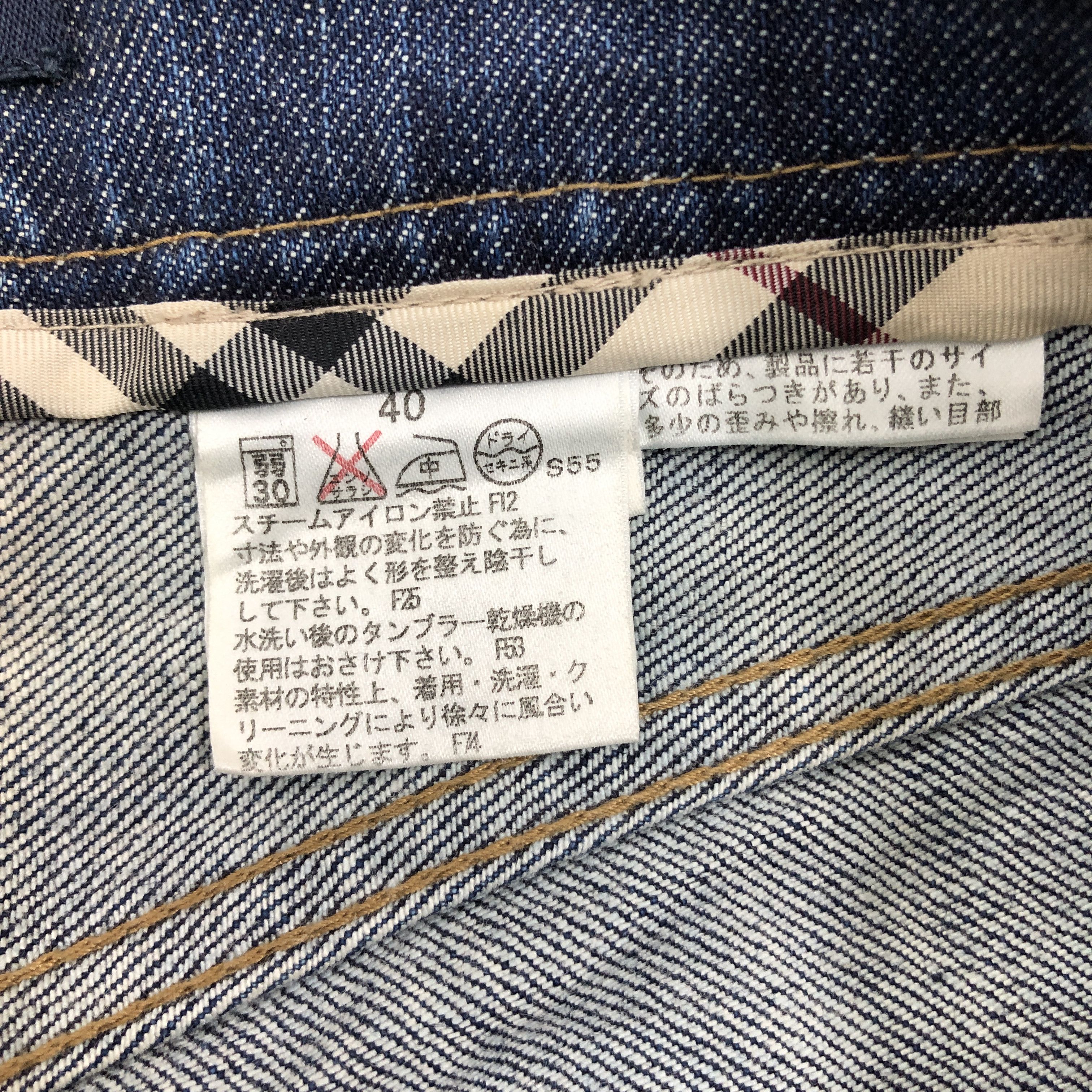 Burberry × Vintage Vintage Burberry Jeans L1307W Size 30" / US 8 / IT 44 - 7 Thumbnail