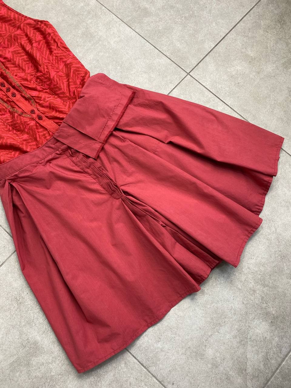 Marithe + Francois Girbaud Marithe + Francois Girbaud Vestsareety Gibrid Blouse Dress Size S / US 4 / IT 40 - 12 Thumbnail