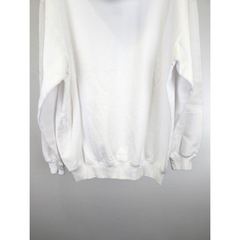 Balenciaga o1rshd1 Graphic-print Hoodie in White Size US S / EU 44-46 / 1 - 14 Thumbnail