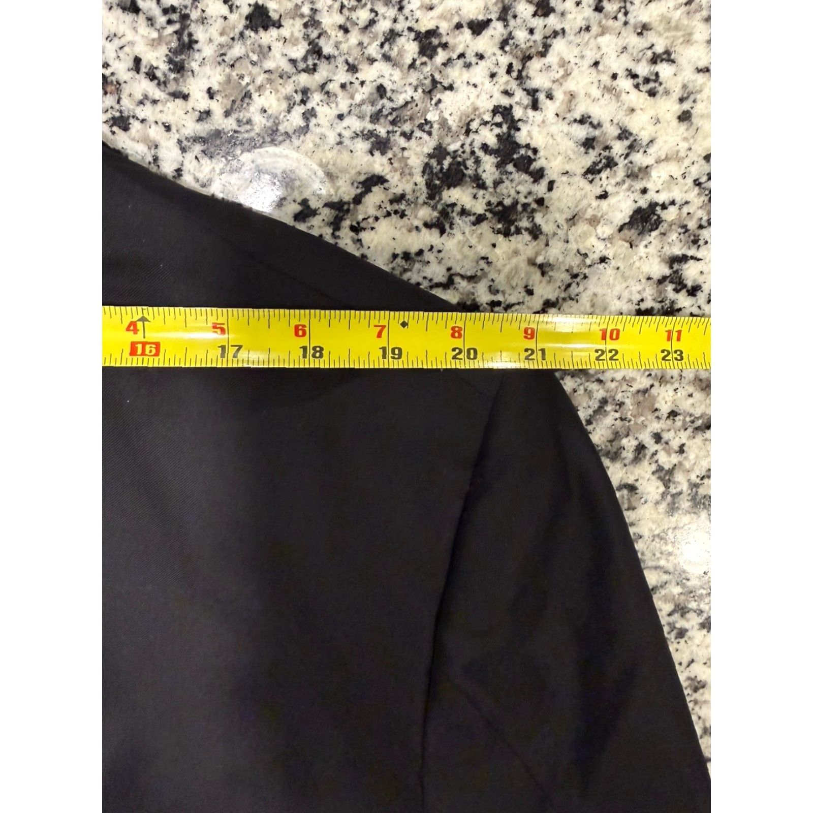 Vintage Oxxford Clothes 48R 2-Piece Black Suit Super 100s Wool Classic Fit Mens Size 48R - 7 Thumbnail